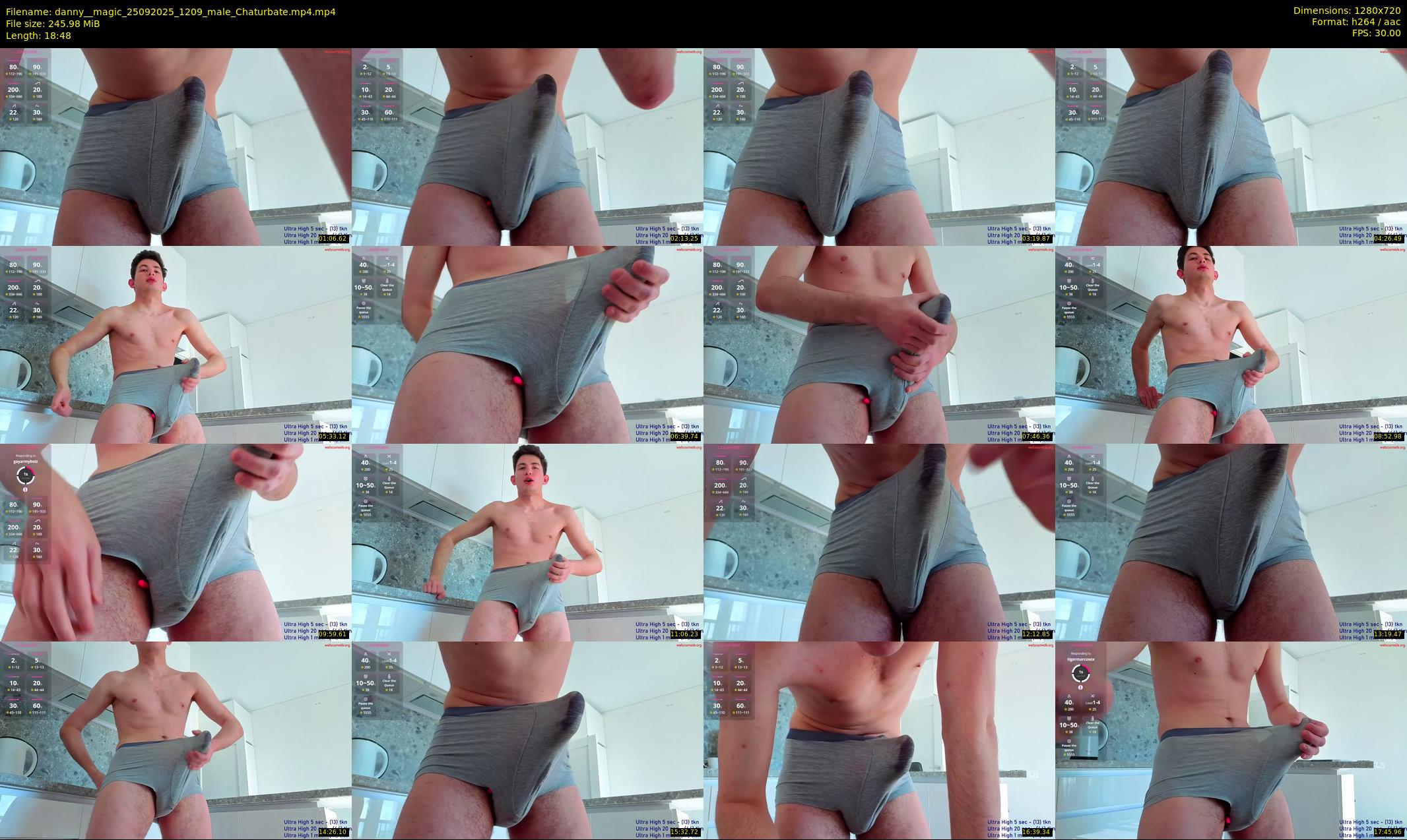 danny__magic — 19 minute Chaturbate male cam show recording, 720p, Sep 25, 2025