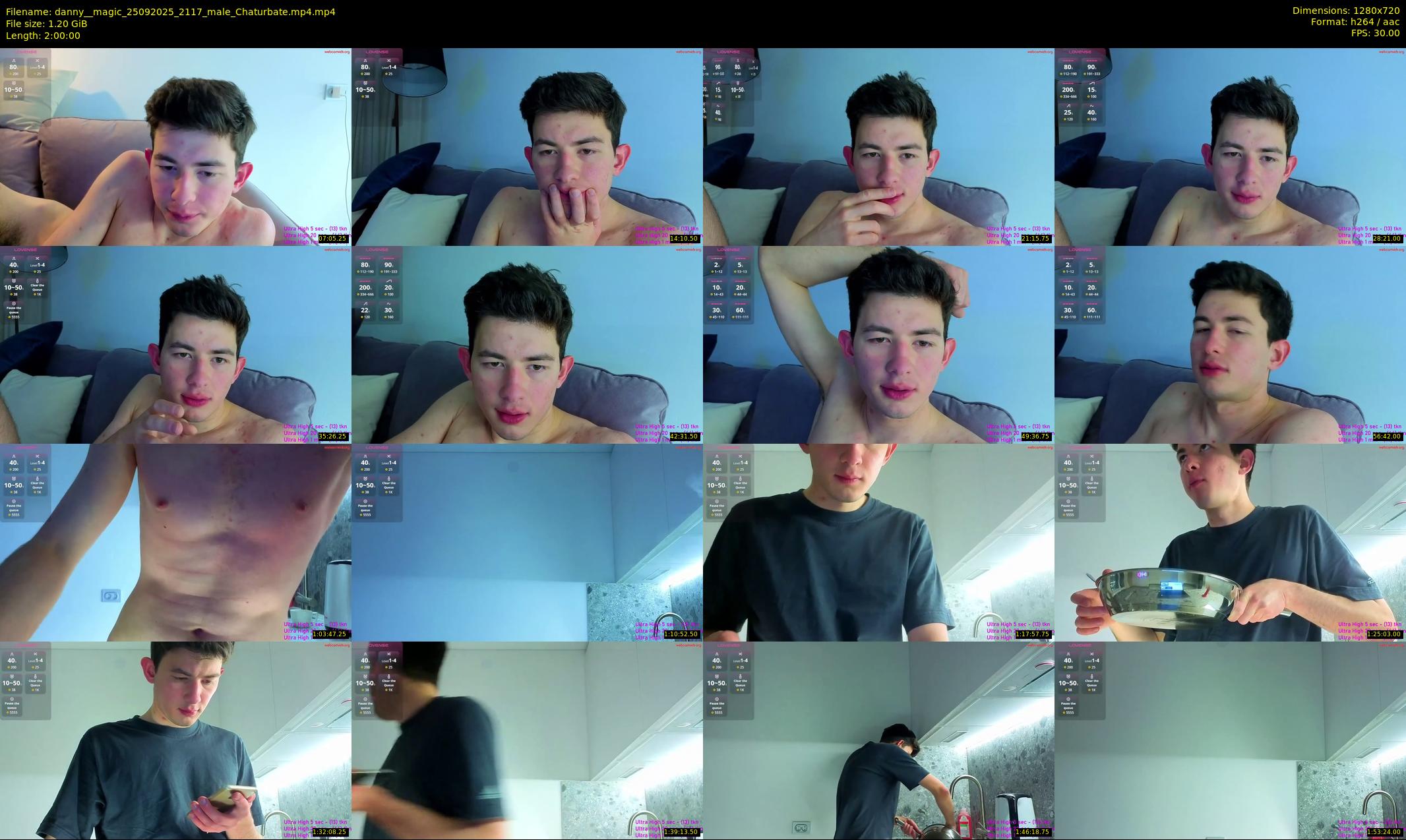 danny__magic — 120 minute Chaturbate male cam show recording, 720p, Sep 25, 2025