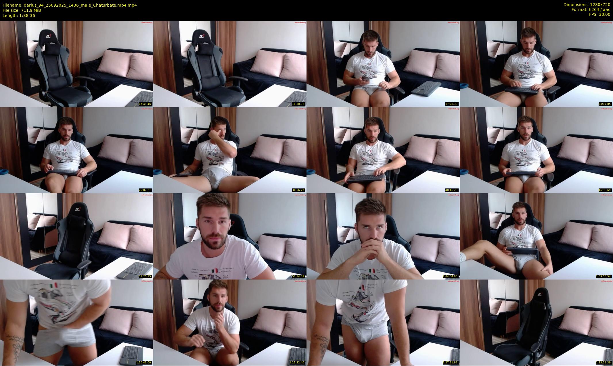 darius_94 — 99 minute Chaturbate male cam show recording, 720p, Sep 25, 2025