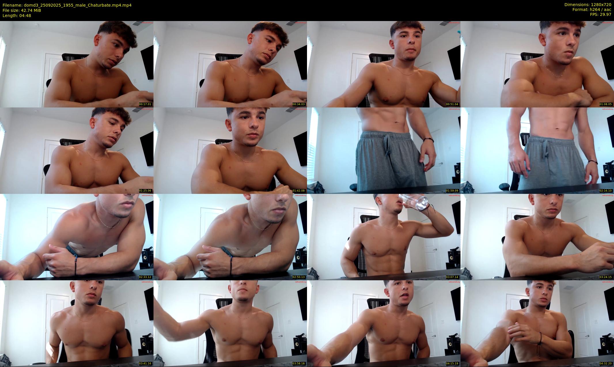 domd3 — 5 minute Chaturbate male cam show recording, 720p, Sep 25, 2025