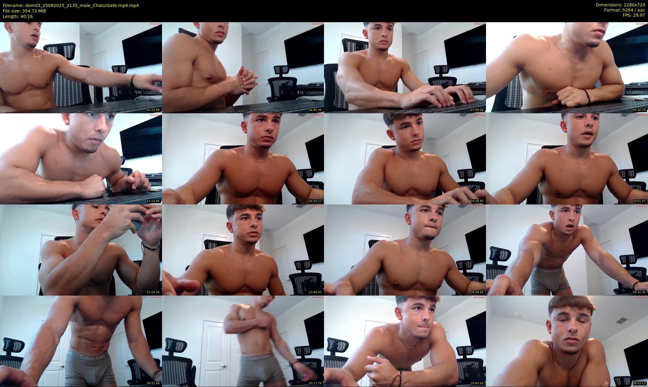 domd3 — 41 minute Chaturbate male cam show recording, 720p, Sep 25, 2025
