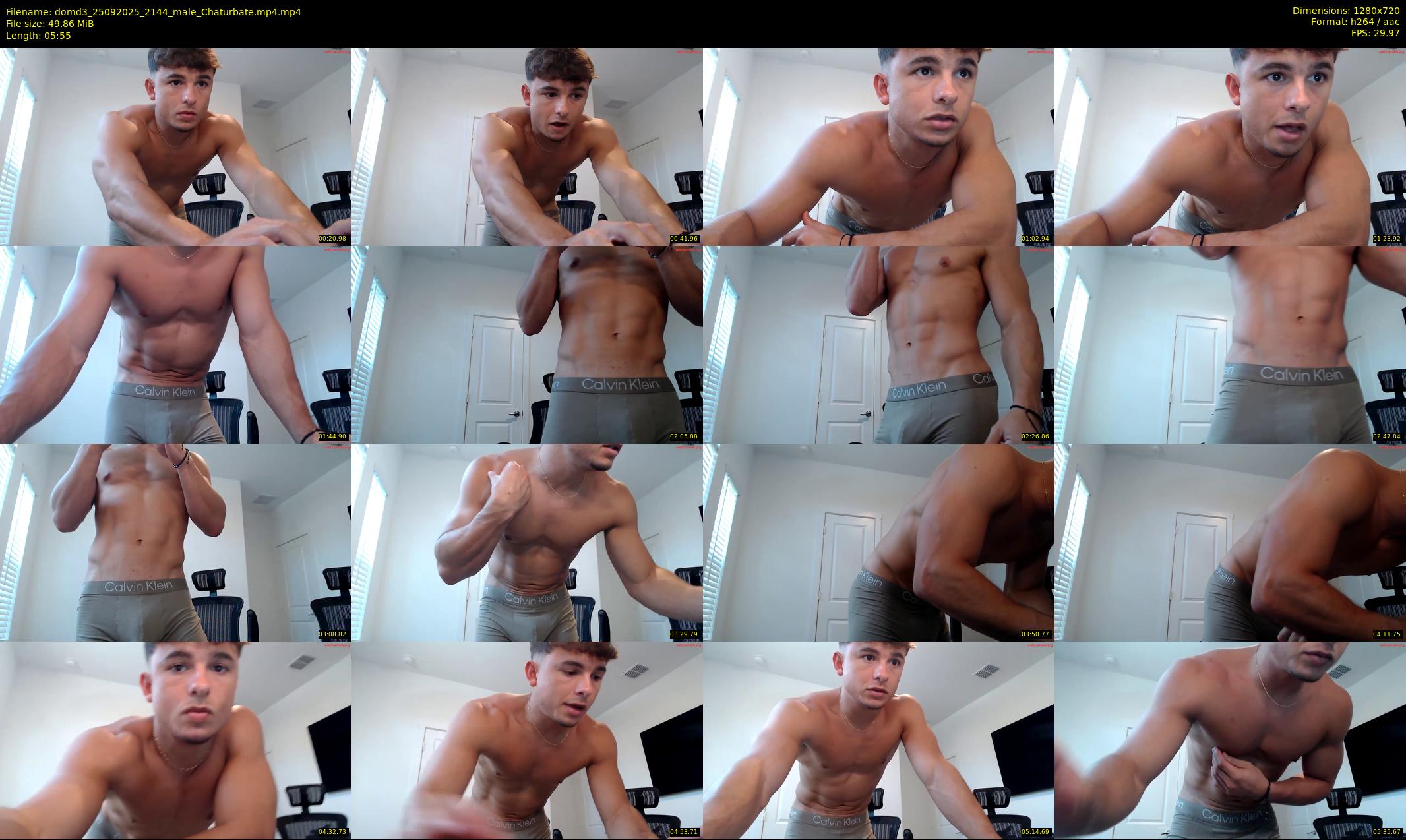domd3 — 6 minute Chaturbate male cam show recording, 720p, Sep 25, 2025