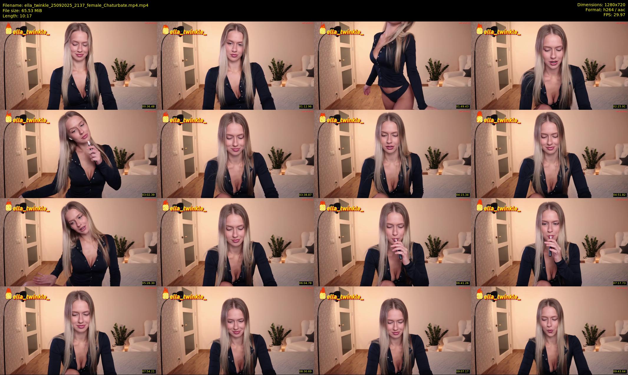 ella_twinkle — 11 minute Chaturbate female cam show recording, 720p, Sep 25, 2025