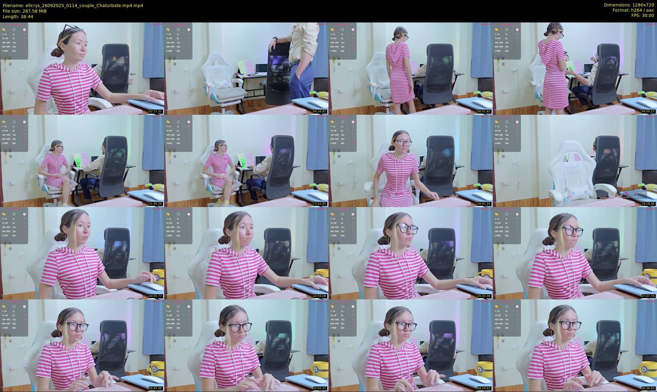ellcrys — 39 minute Chaturbate couple cam show recording, 720p, Sep 26, 2025