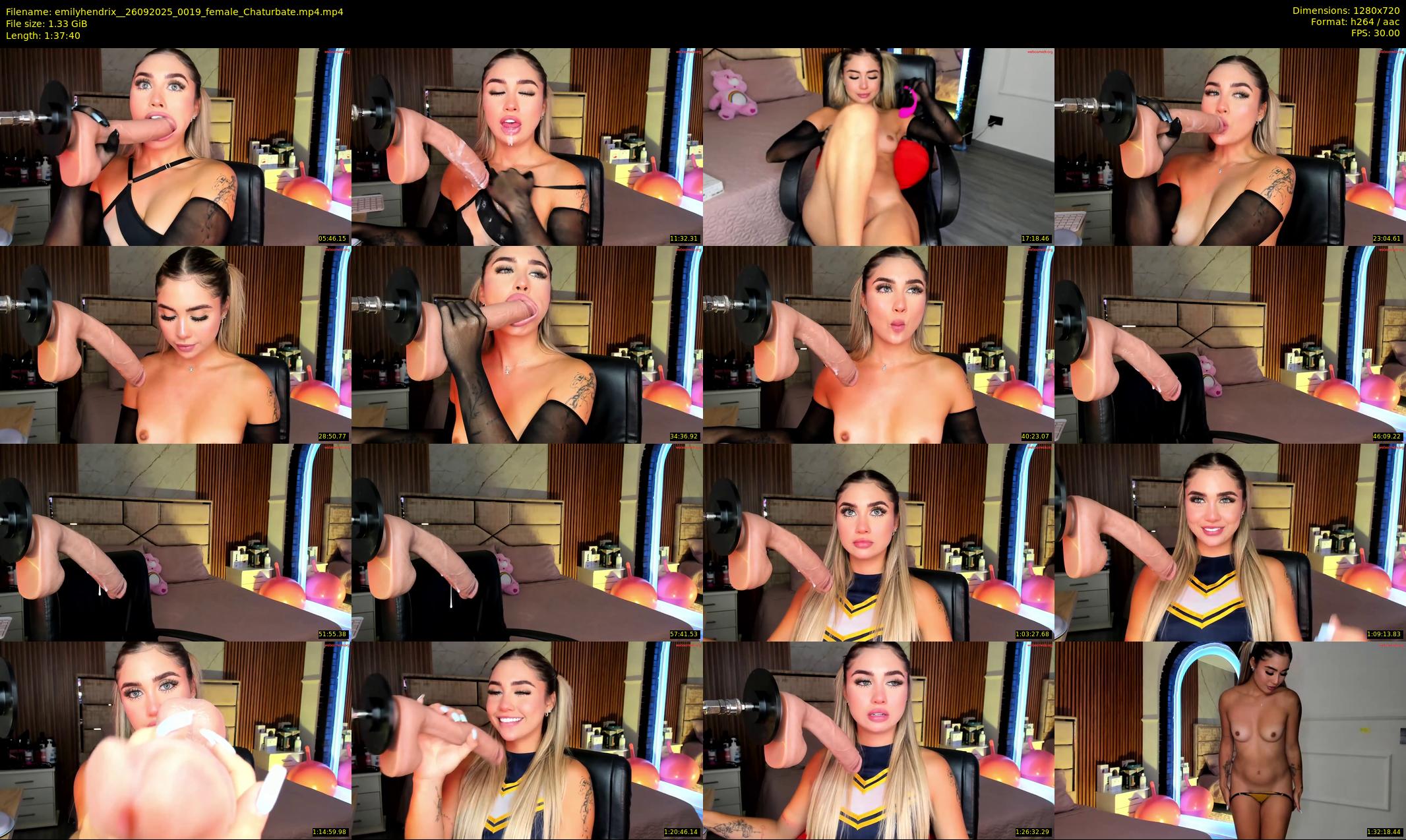 emilyhendrix_ — 98 minute Chaturbate couple cam show recording, 720p, Sep 26, 2025