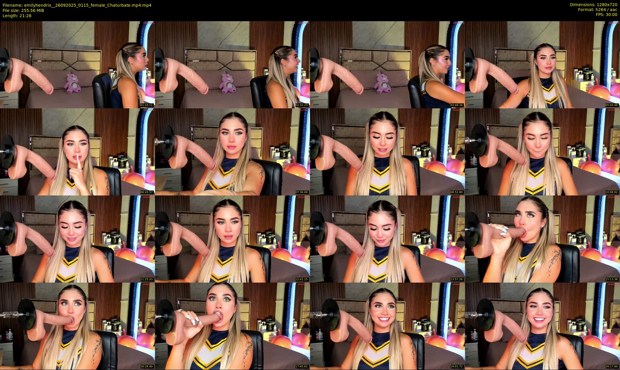 emilyhendrix_ — 22 minute Chaturbate couple cam show recording, 720p, Sep 26, 2025