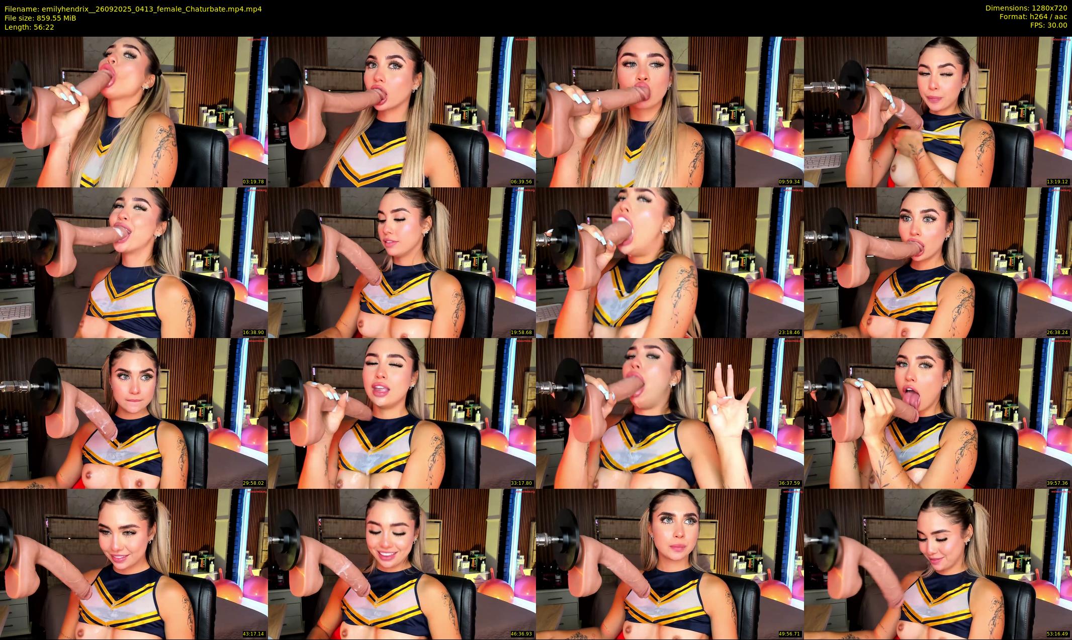 emilyhendrix_ — 57 minute Chaturbate couple cam show recording, 720p, Sep 26, 2025