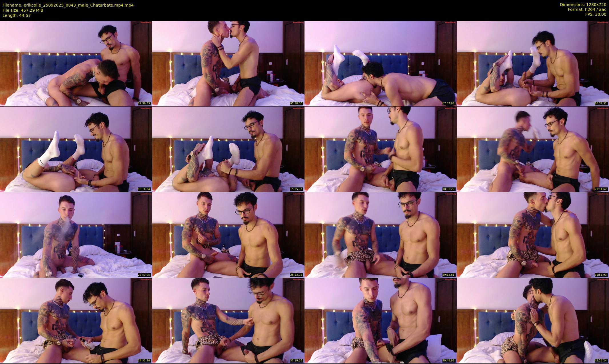 erikcolle — 45 minute Chaturbate male cam show recording, 720p, Sep 25, 2025