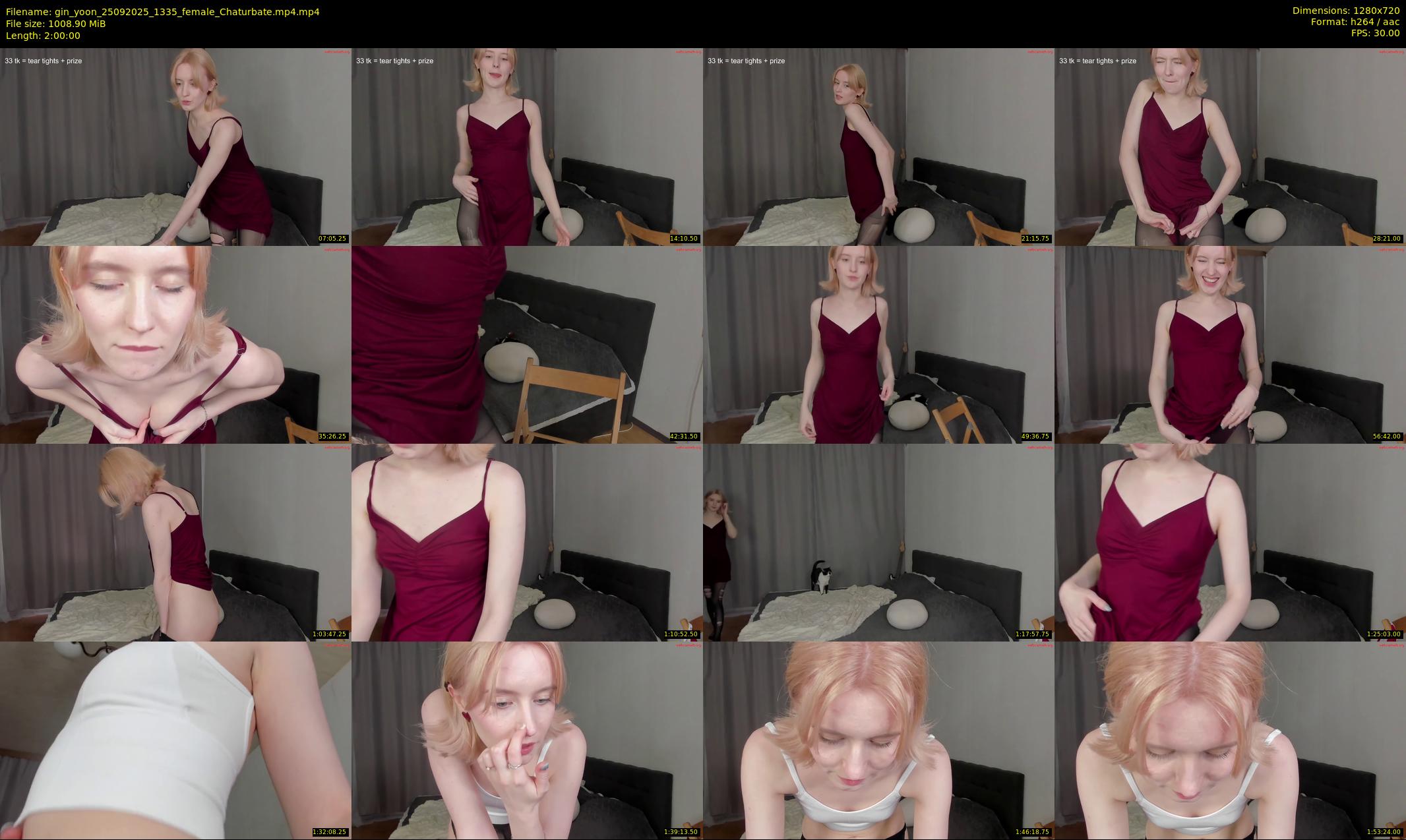 gin_yoon — 120 minute Chaturbate female cam show recording, 720p, Sep 25, 2025