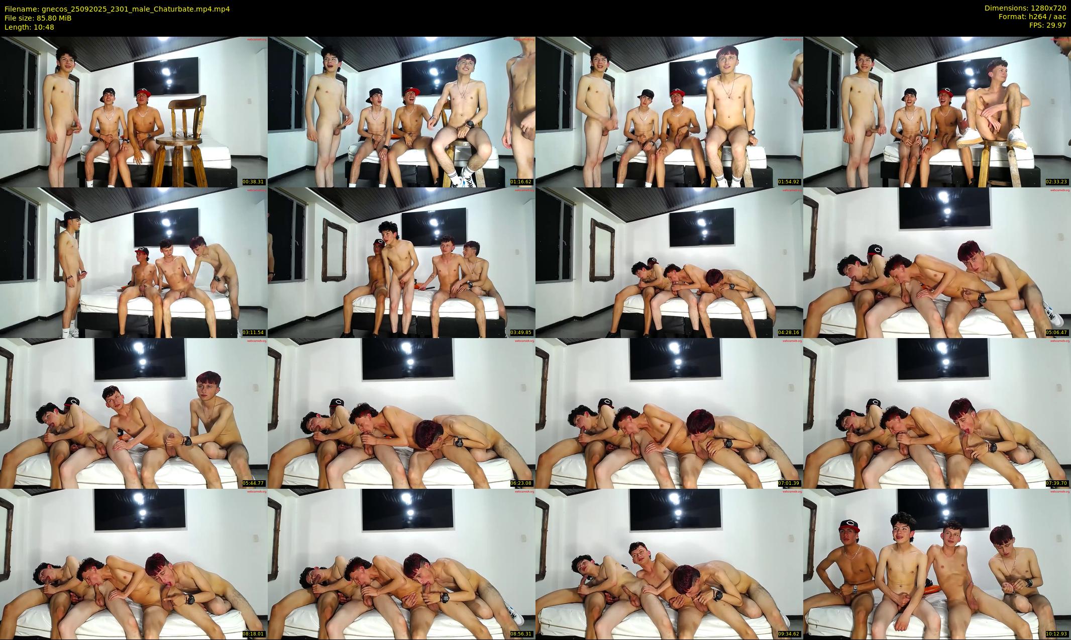 gnecos — 11 minute Chaturbate male cam show recording, 720p, Sep 25, 2025