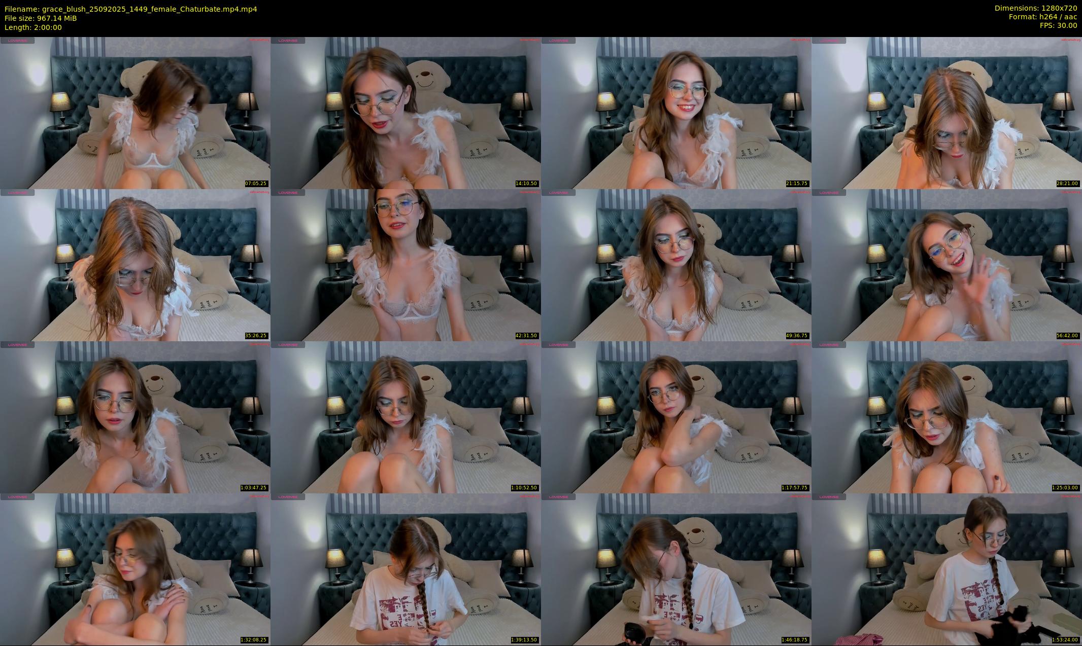 grace_blush — 120 minute Chaturbate female cam show recording, 720p, Sep 25, 2025