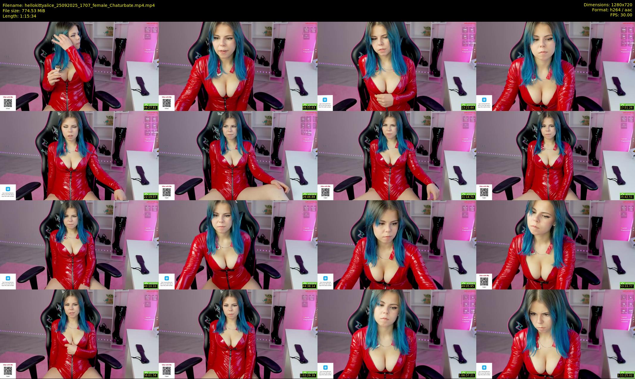 hellokittyalice — 76 minute Chaturbate female cam show recording, 720p, Sep 25, 2025
