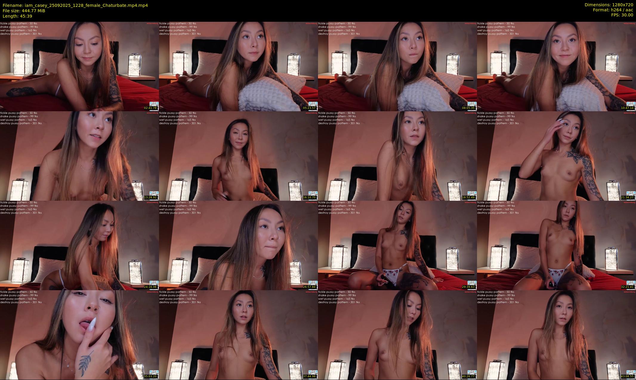 iam_casey — 46 minute Chaturbate female cam show recording, 720p, Sep 25, 2025