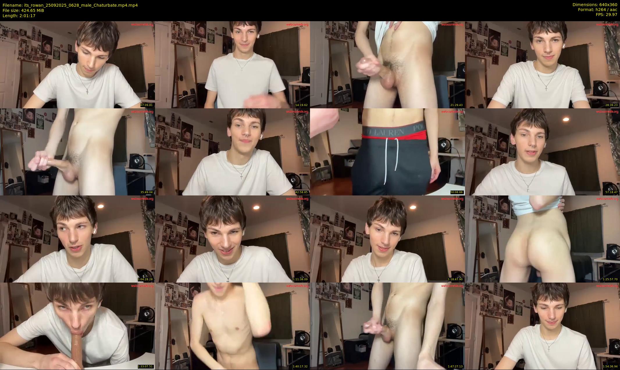 its_rowan — 122 minute Chaturbate male cam show recording, 360p, Sep 25, 2025