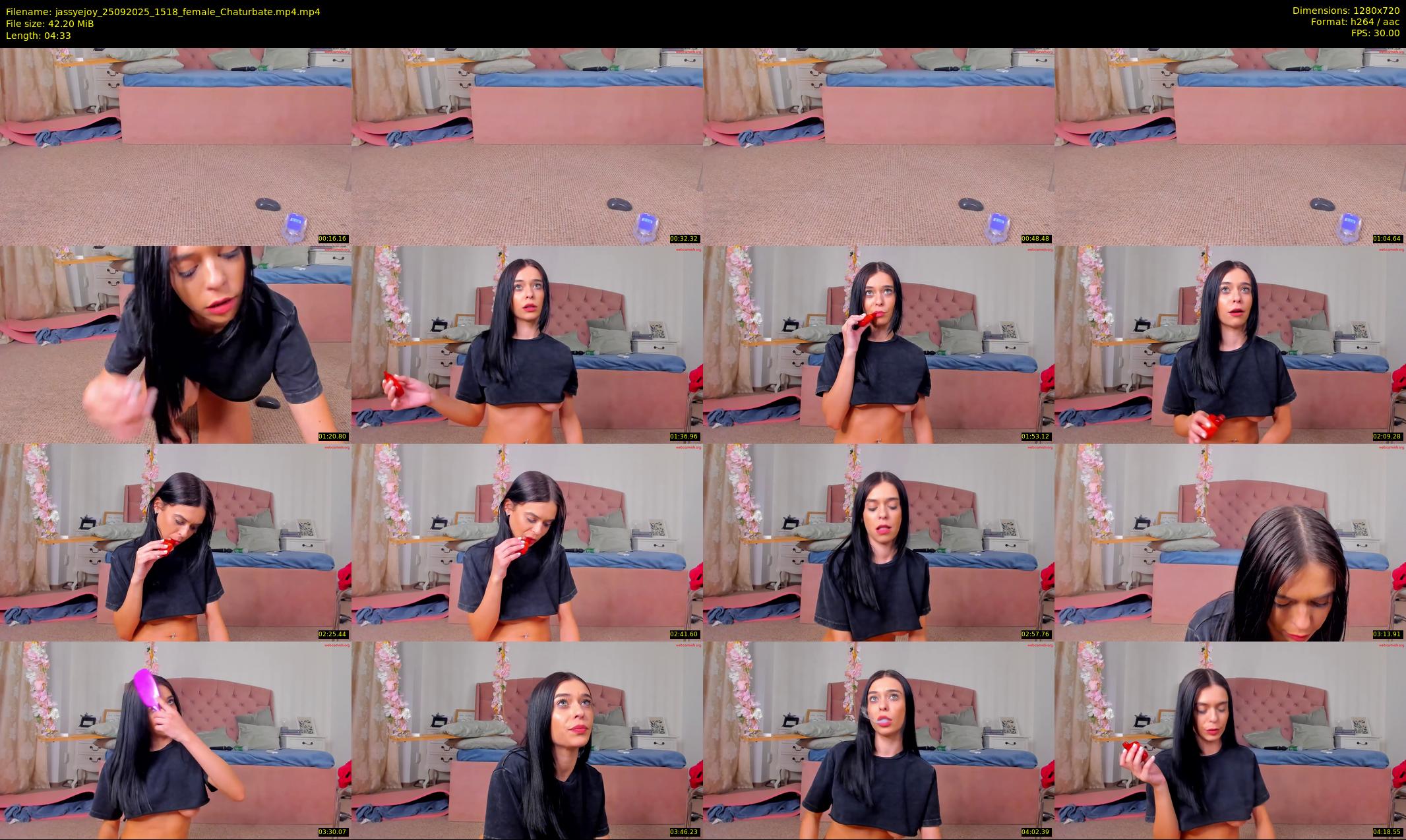 jassyejoy — 5 minute Chaturbate female cam show recording, 720p, Sep 25, 2025