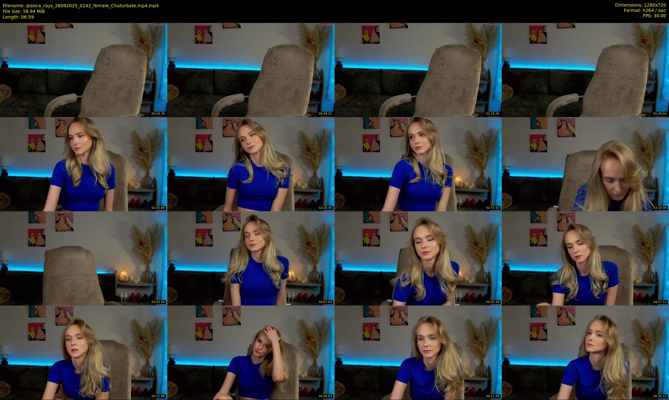 jessica_rays — 7 minute Chaturbate couple cam show recording, 720p, Sep 26, 2025