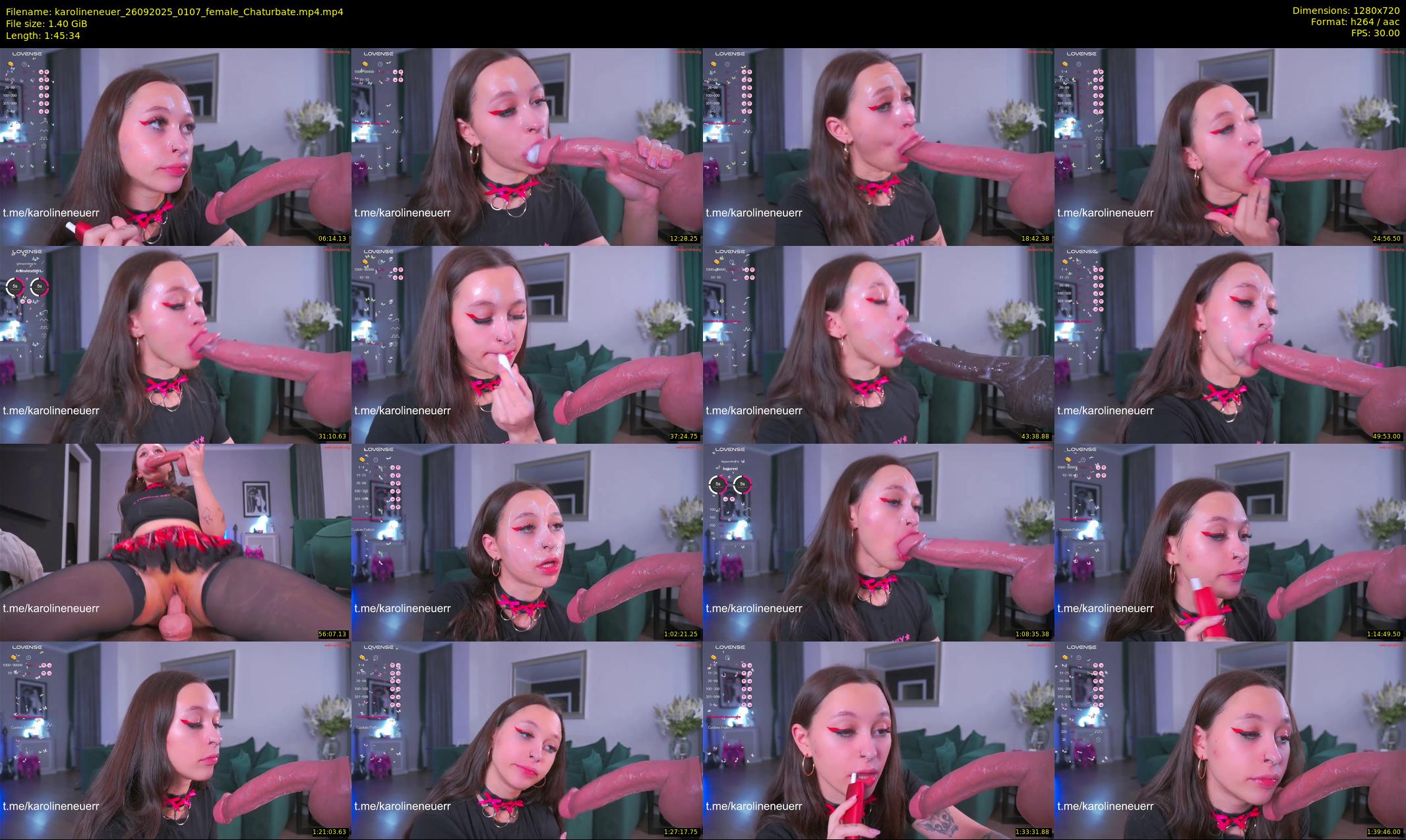 karolineneuer — 106 minute Chaturbate female cam show recording, 720p, Sep 26, 2025