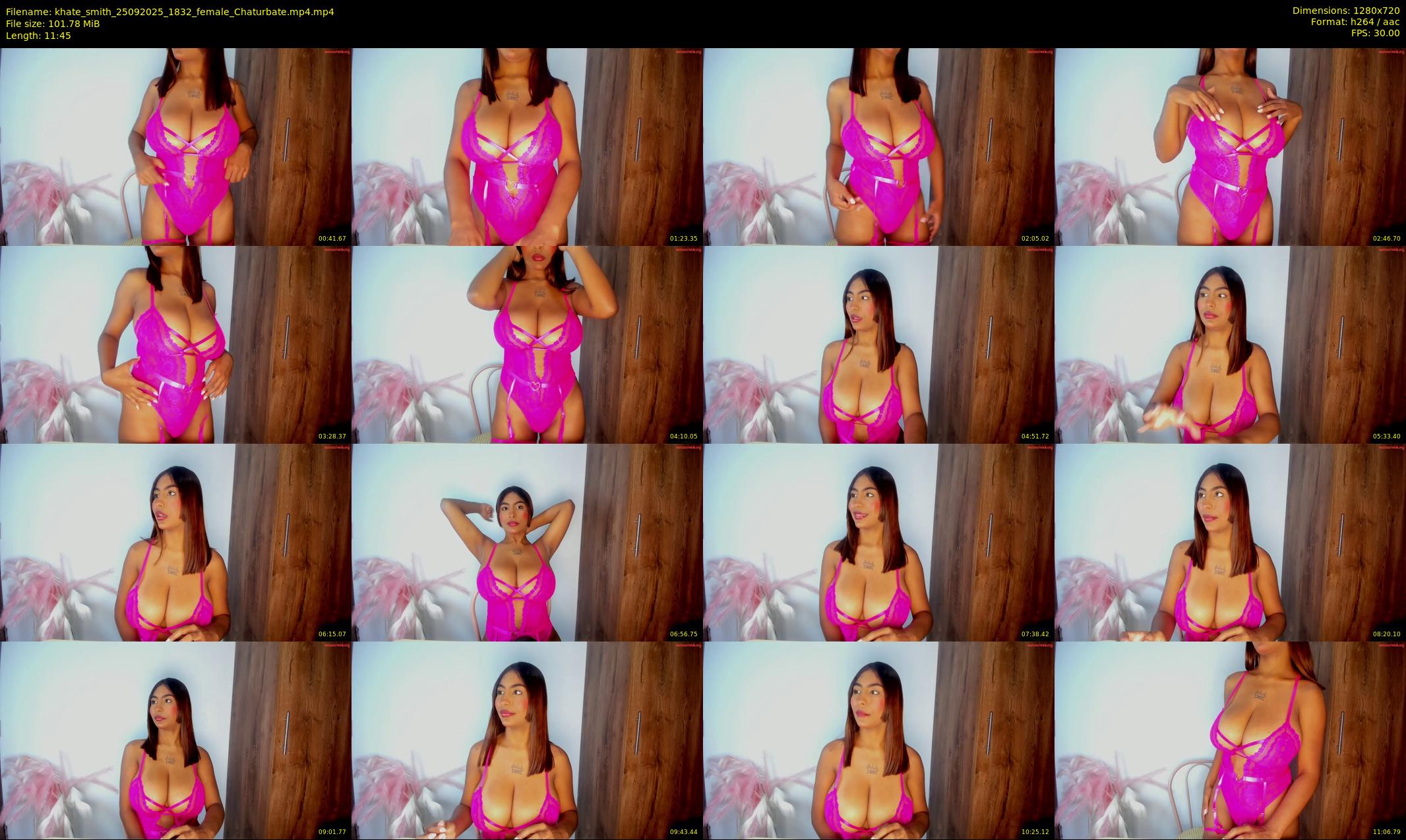 khate_smith — 12 minute Chaturbate female cam show recording, 720p, Sep 25, 2025