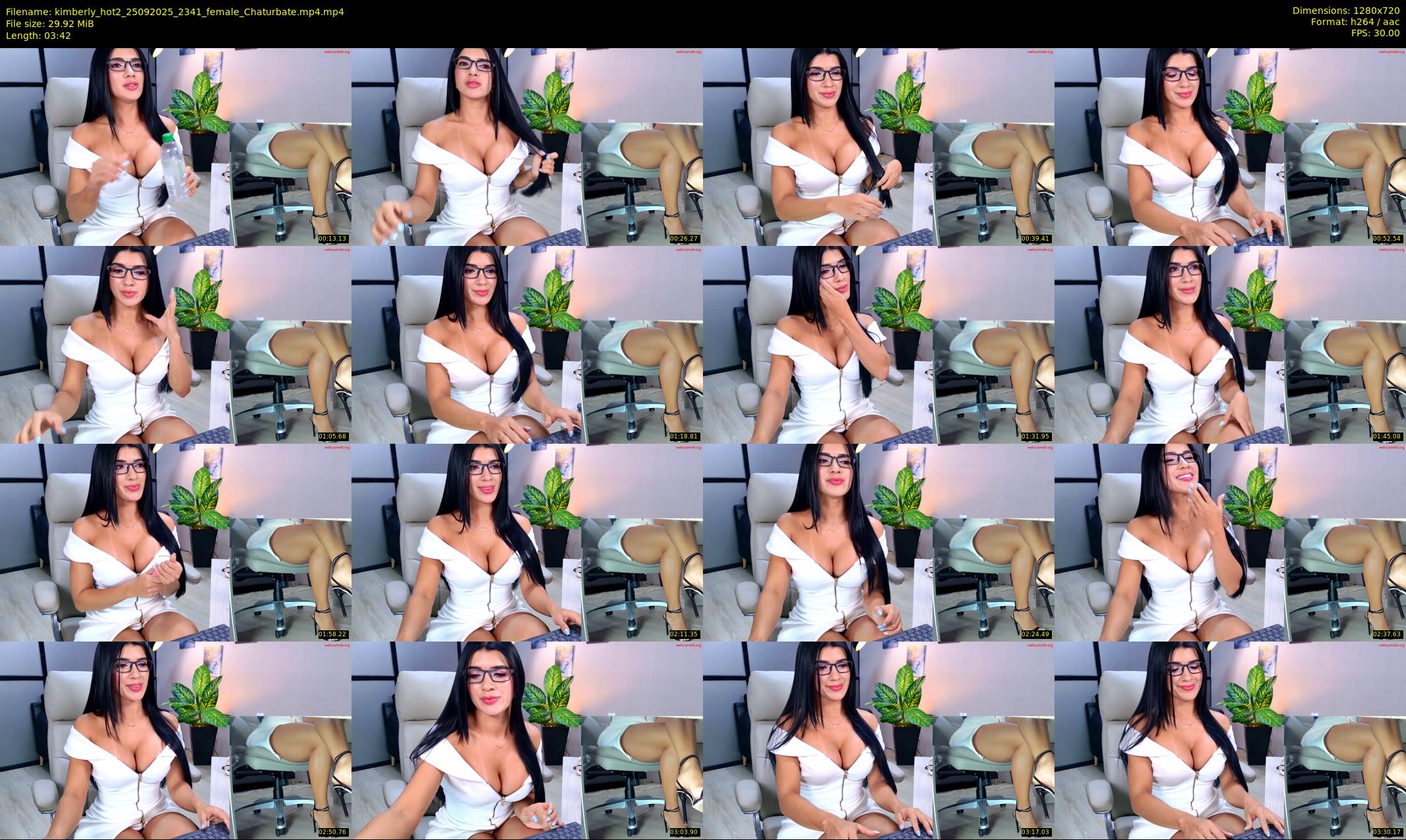 kimberly_hot2 — 4 minute Chaturbate female cam show recording, 720p, Sep 25, 2025