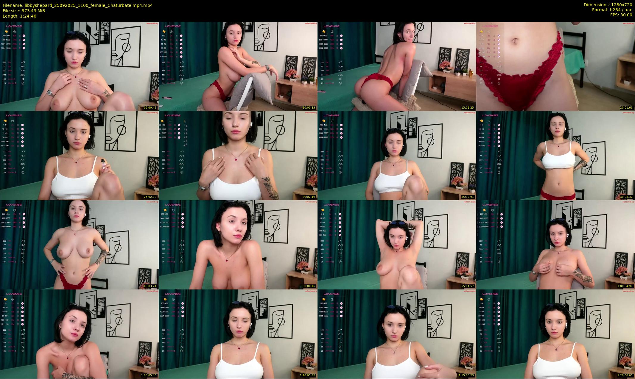 libbyshepard — 85 minute Chaturbate female cam show recording, 720p, Sep 25, 2025