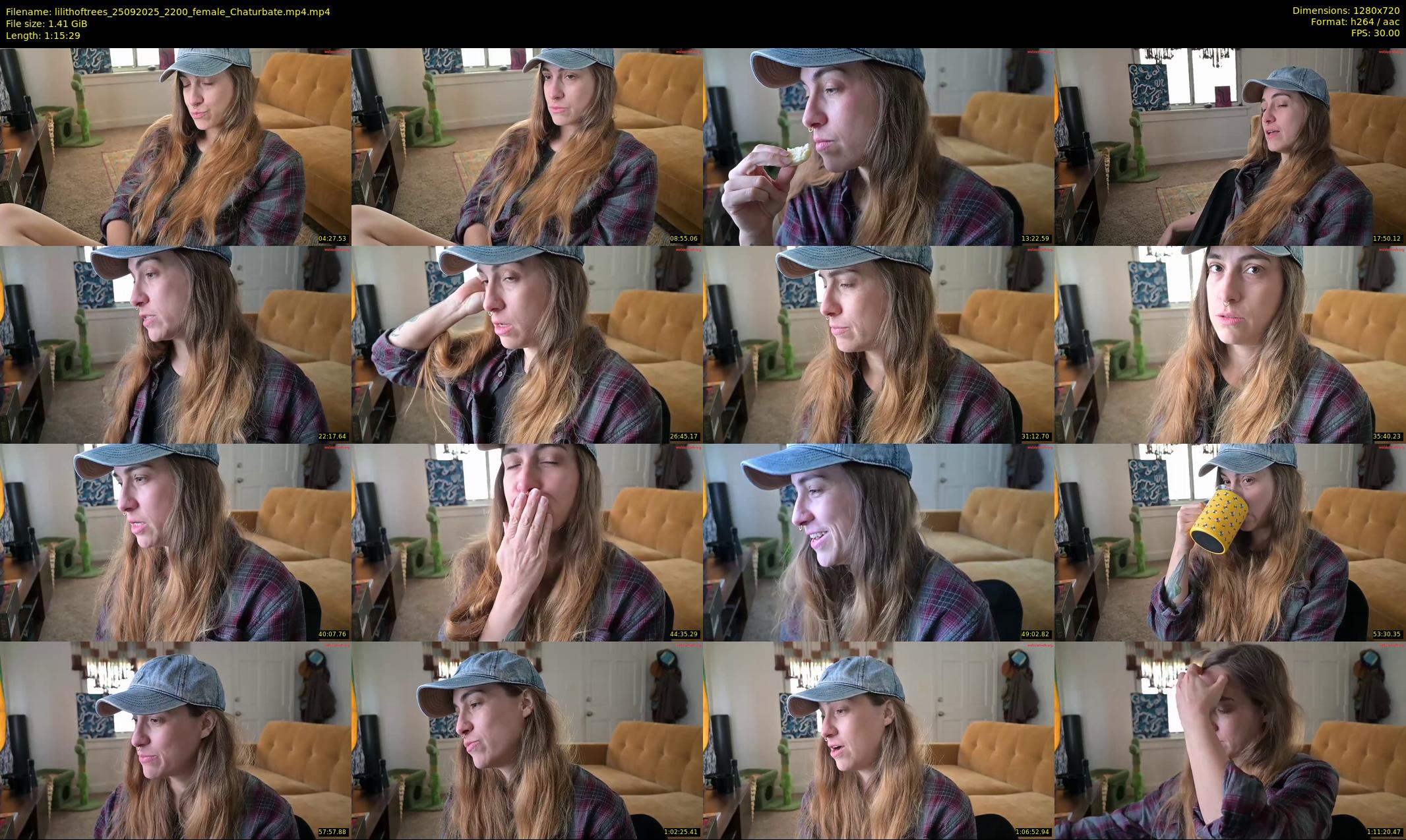 lilithoftrees — 76 minute Chaturbate female cam show recording, 720p, Sep 25, 2025