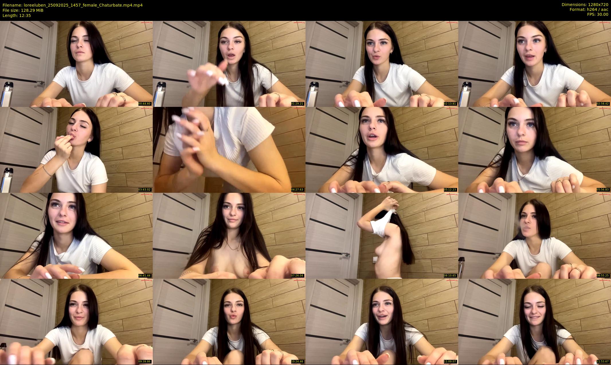 loreeluben — 13 minute Chaturbate female cam show recording, 720p, Sep 25, 2025