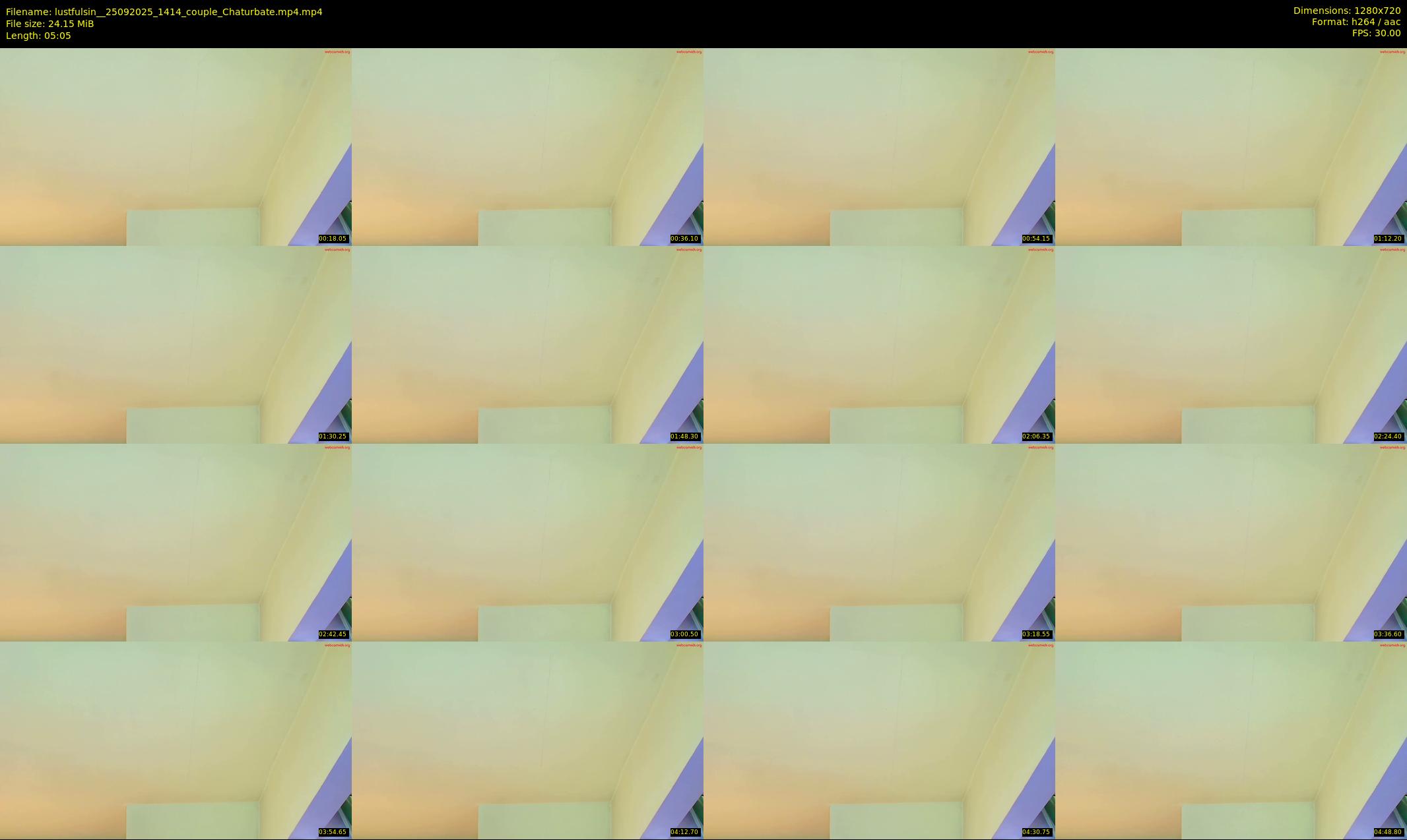 lustfulsin_ — 6 minute Chaturbate couple cam show recording, 720p, Sep 25, 2025
