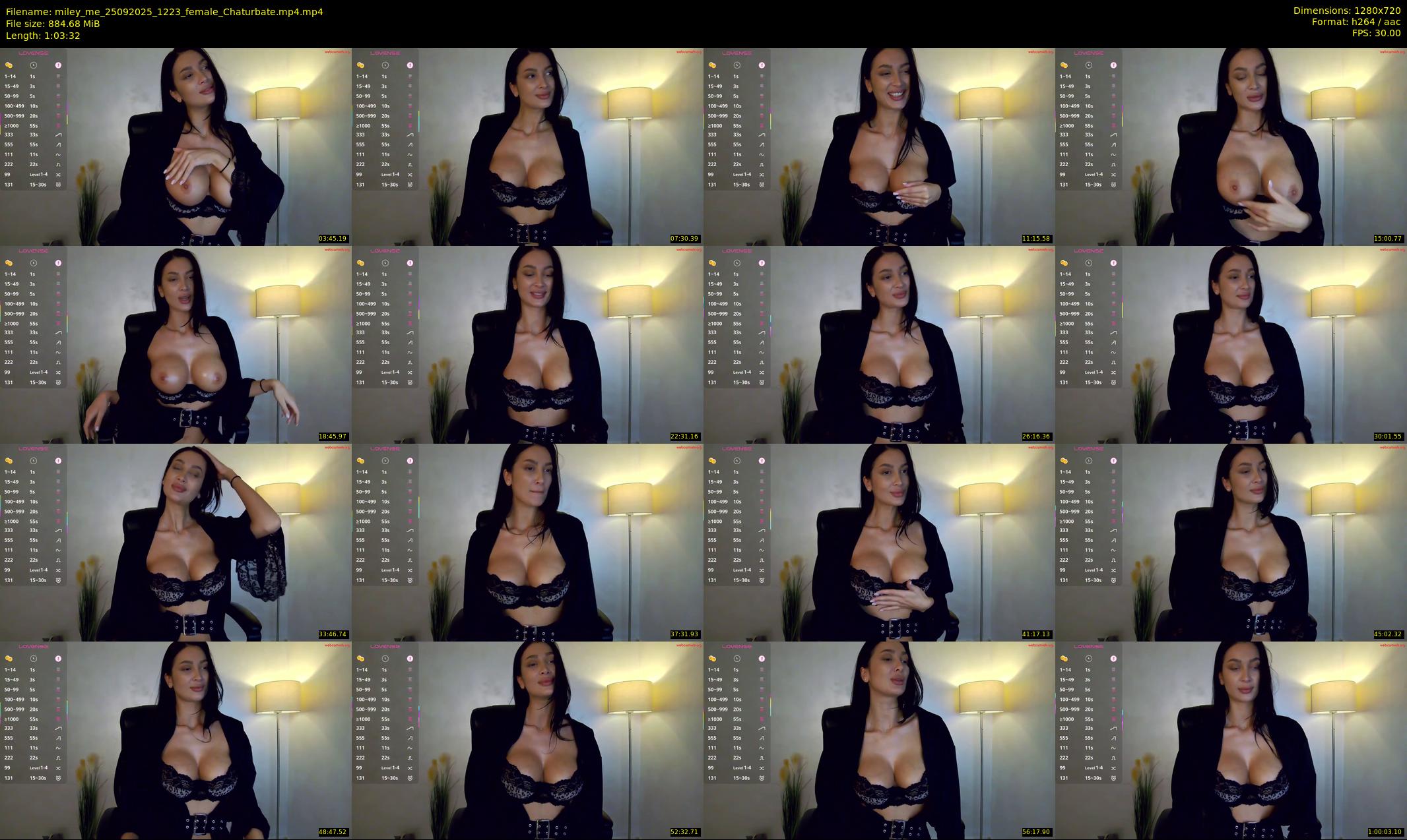 miley_me — 64 minute Chaturbate female cam show recording, 720p, Sep 25, 2025