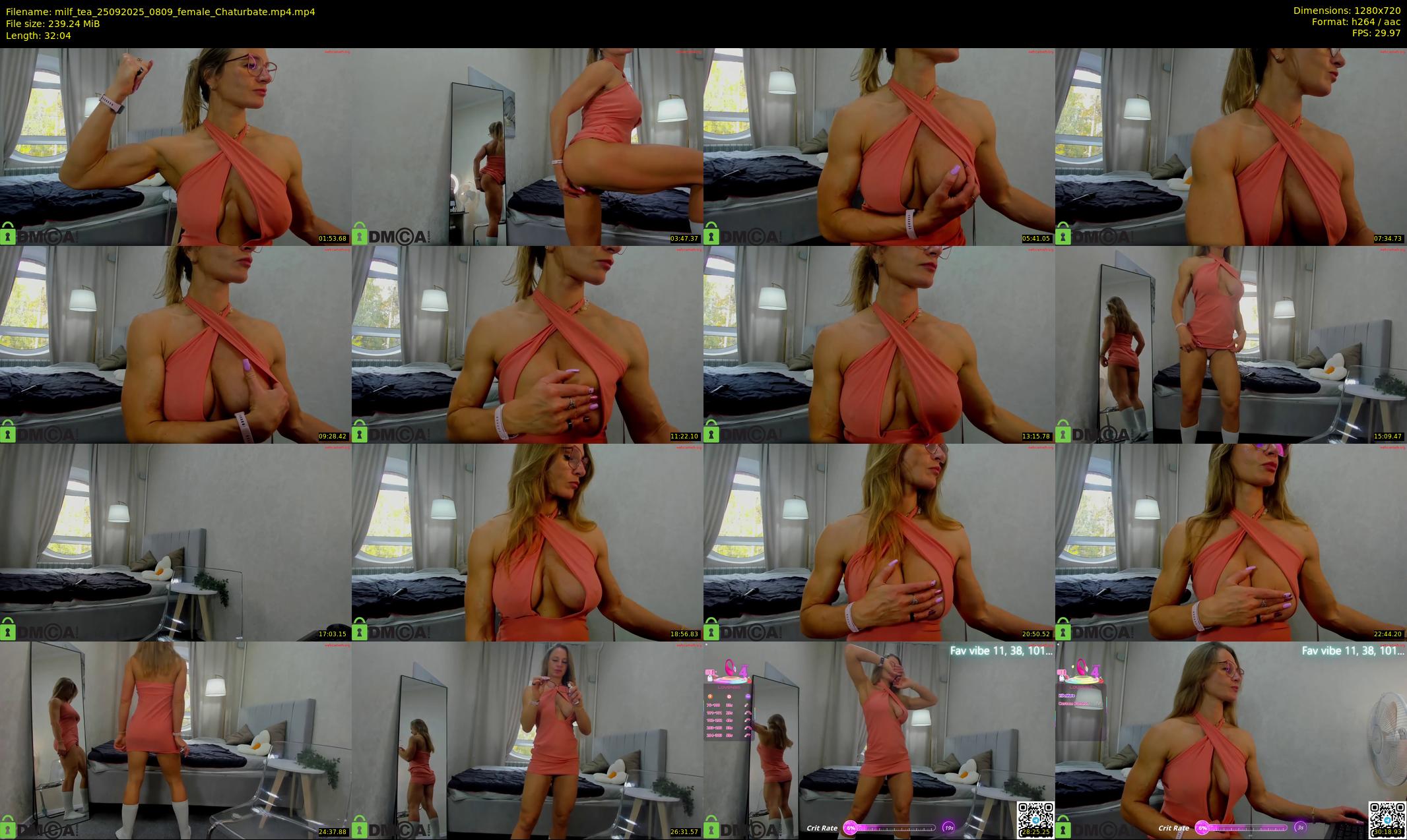 milf_tea — 33 minute Chaturbate female cam show recording, 720p, Sep 25, 2025