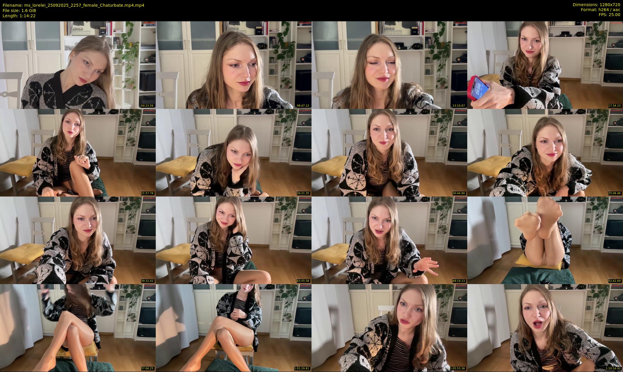 ms_lorelei — 75 minute Chaturbate female cam show recording, 720p, Sep 25, 2025