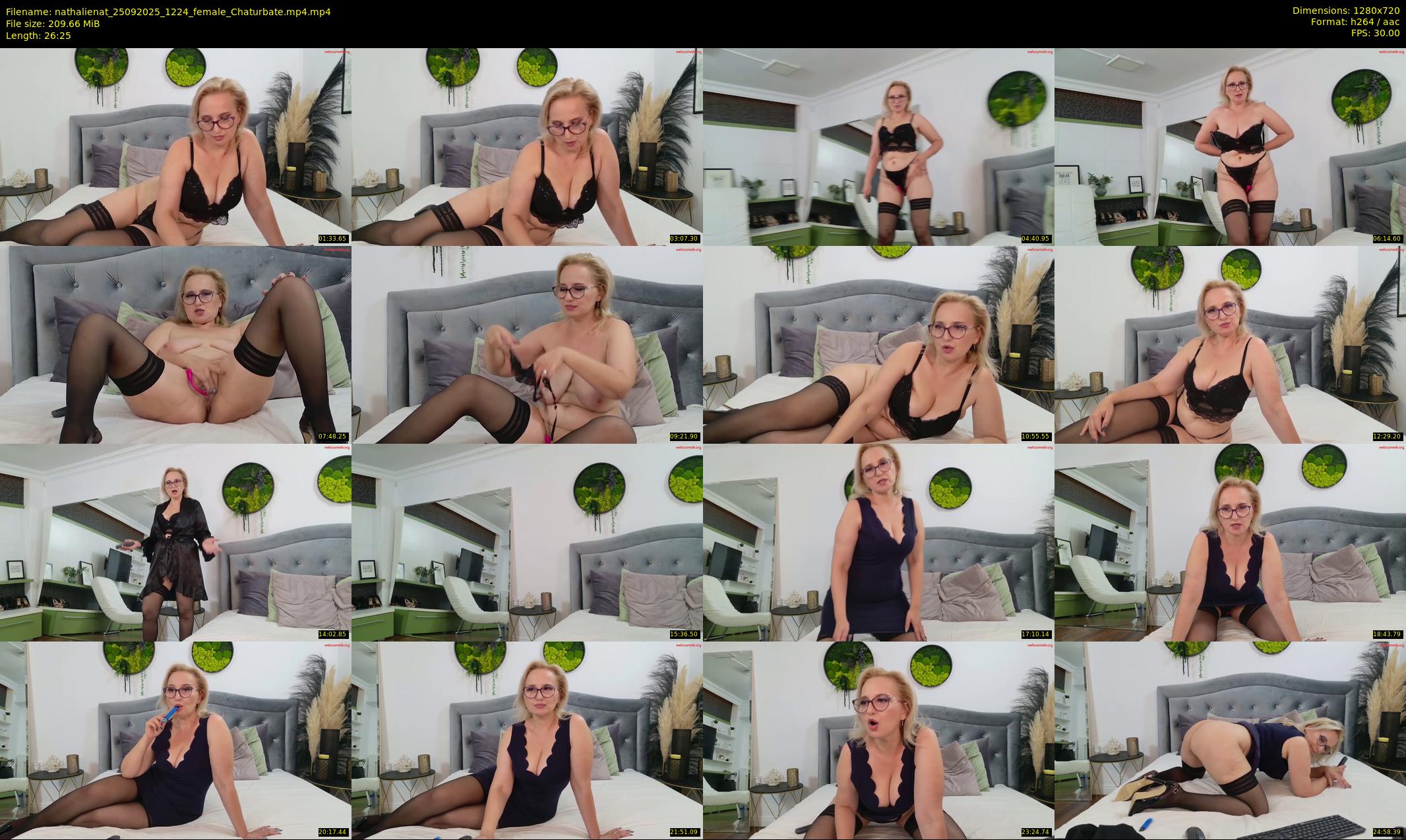 nathalienat — 27 minute Chaturbate female cam show recording, 720p, Sep 25, 2025