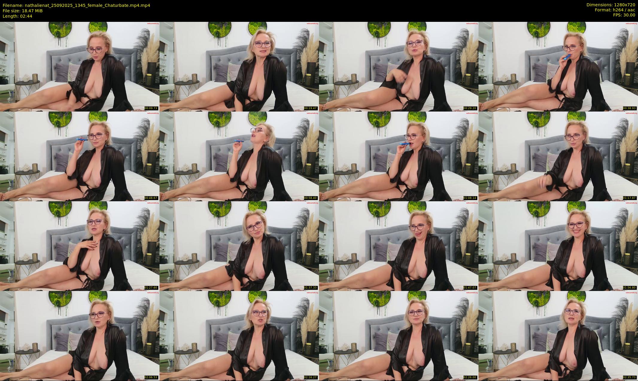 nathalienat — 3 minute Chaturbate female cam show recording, 720p, Sep 25, 2025