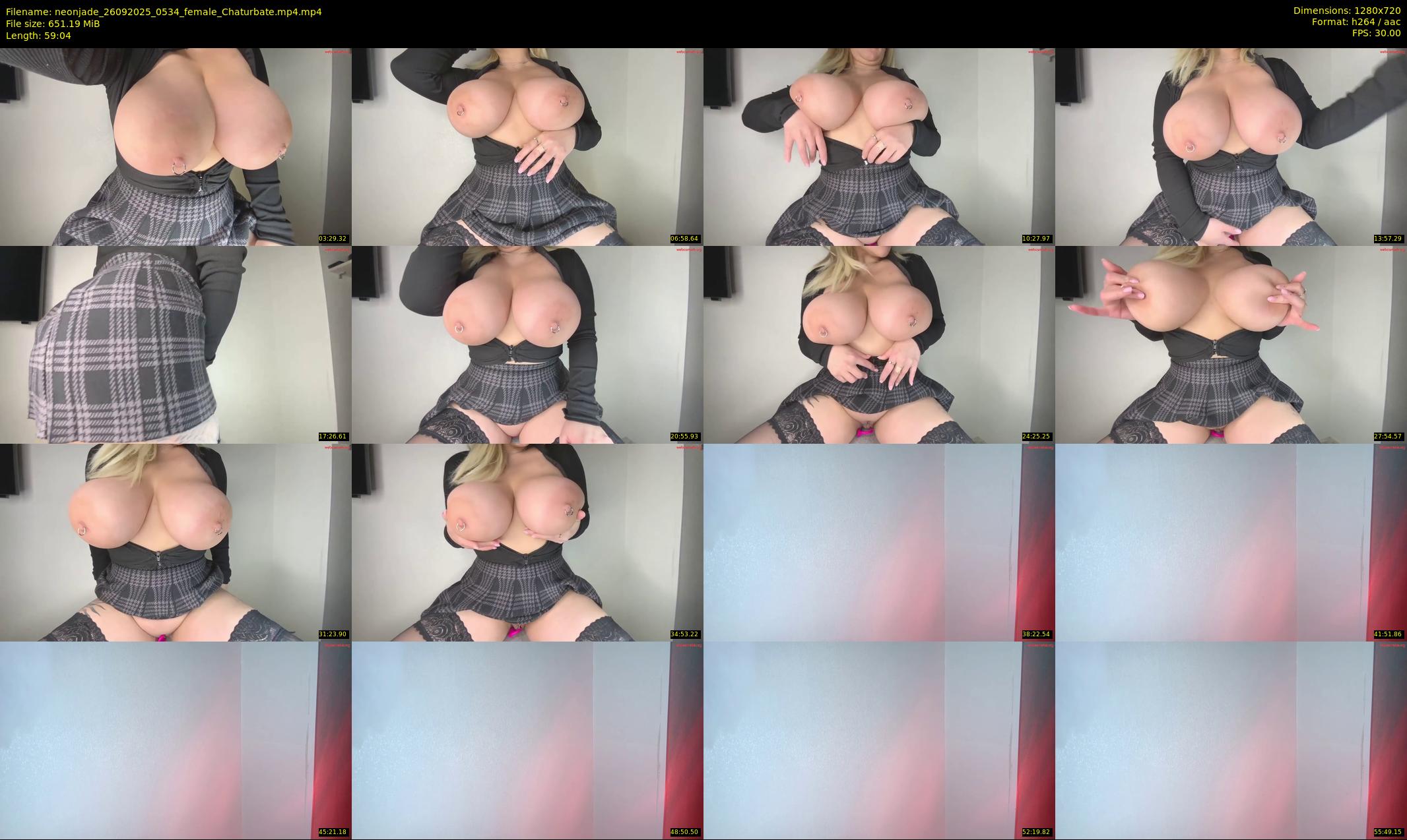 neonjade — 60 minute Chaturbate female cam show recording, 720p, Sep 26, 2025