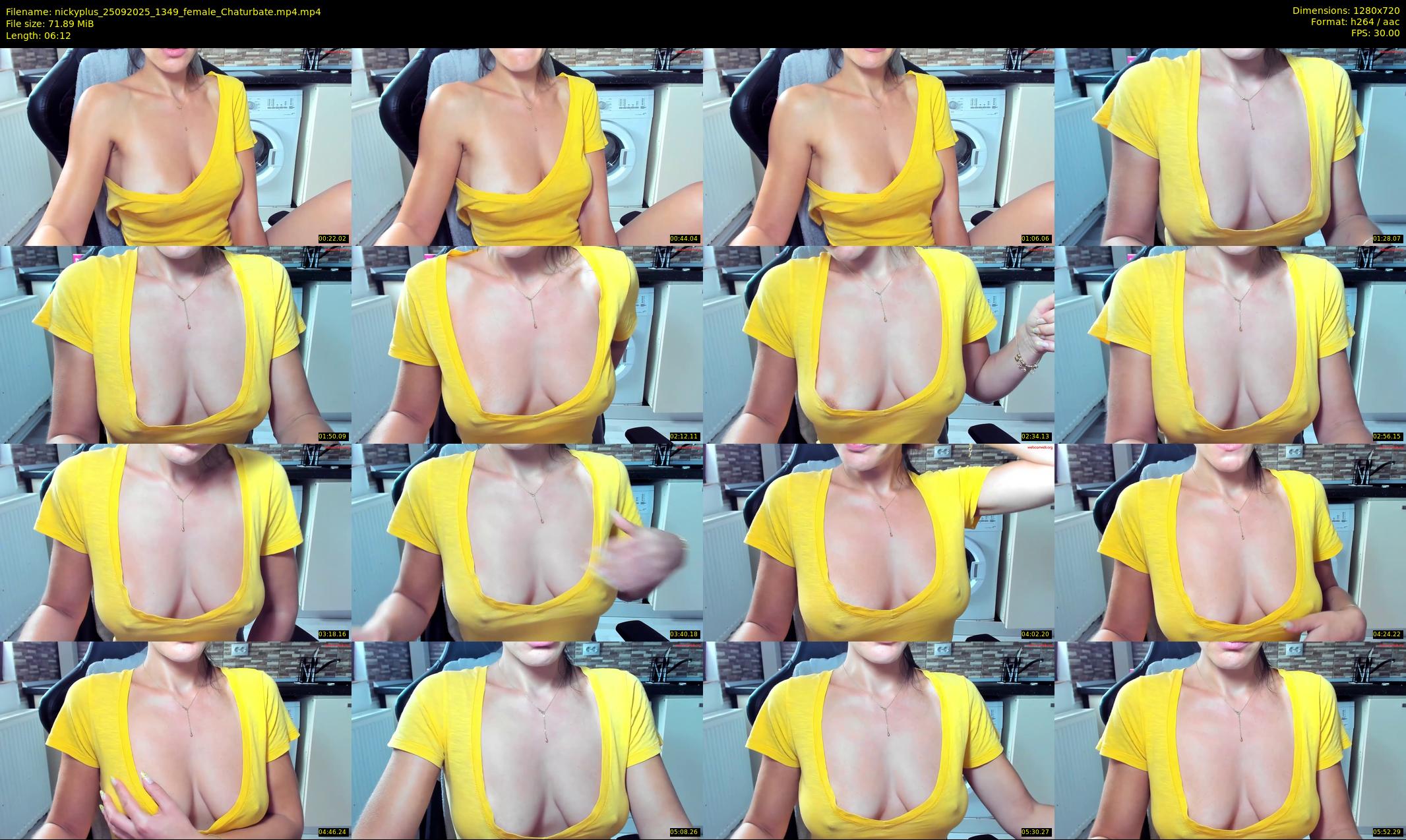 nickyplus — 7 minute Chaturbate couple cam show recording, 720p, Sep 25, 2025