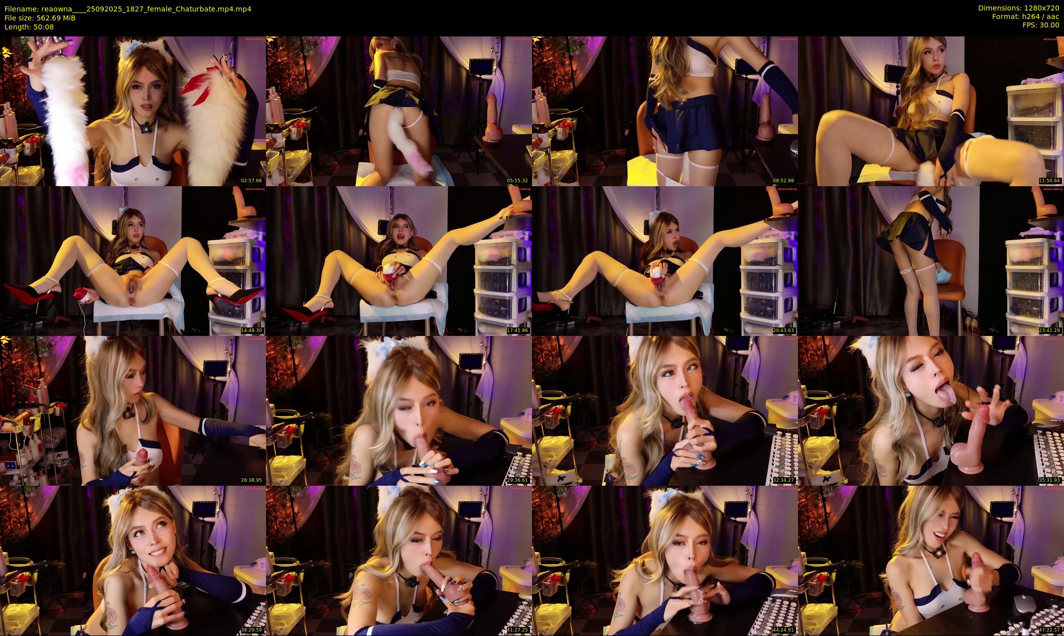 reaowna___ — 51 minute Chaturbate female cam show recording, 720p, Sep 25, 2025