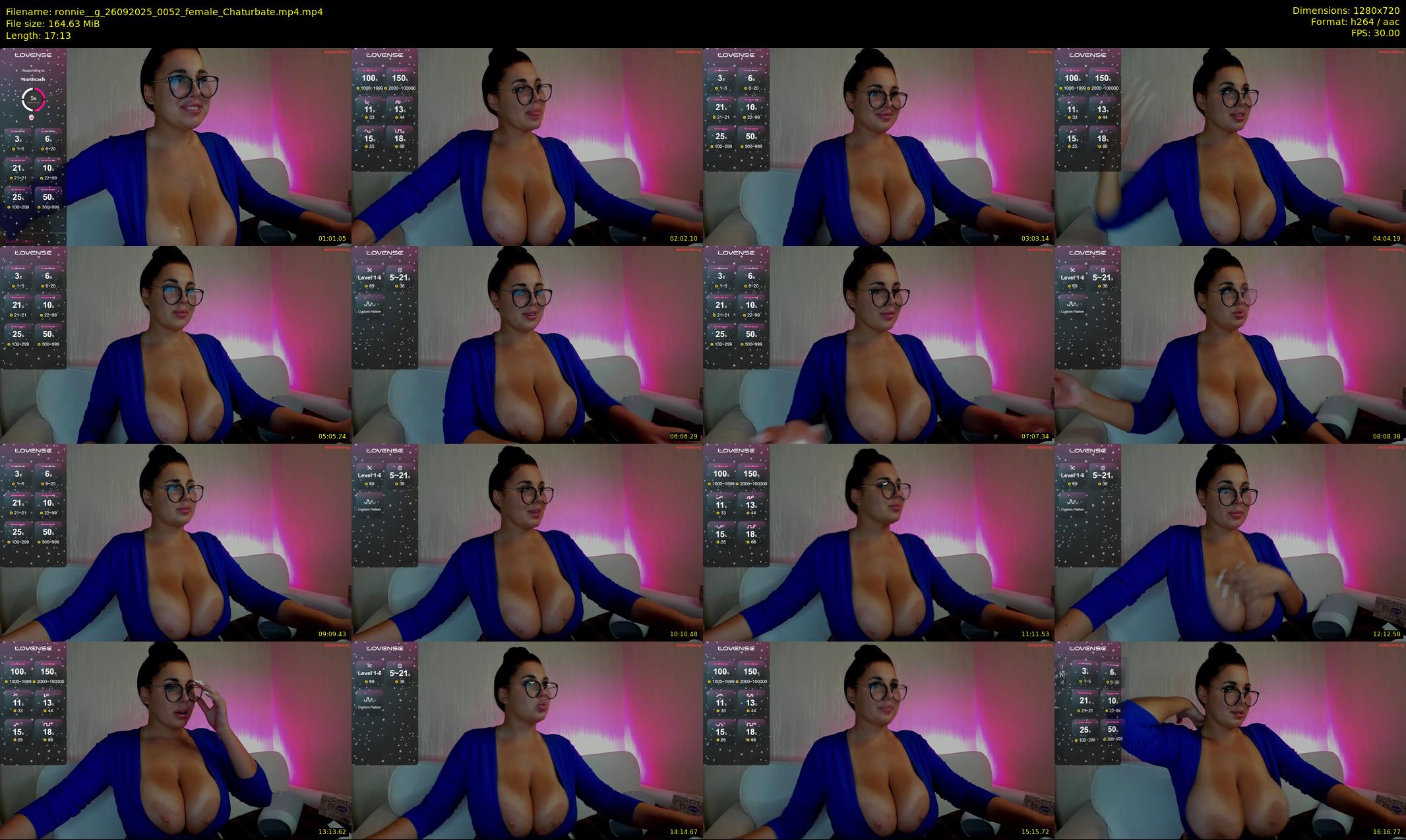 ronnie__g — 18 minute Chaturbate female cam show recording, 720p, Sep 26, 2025