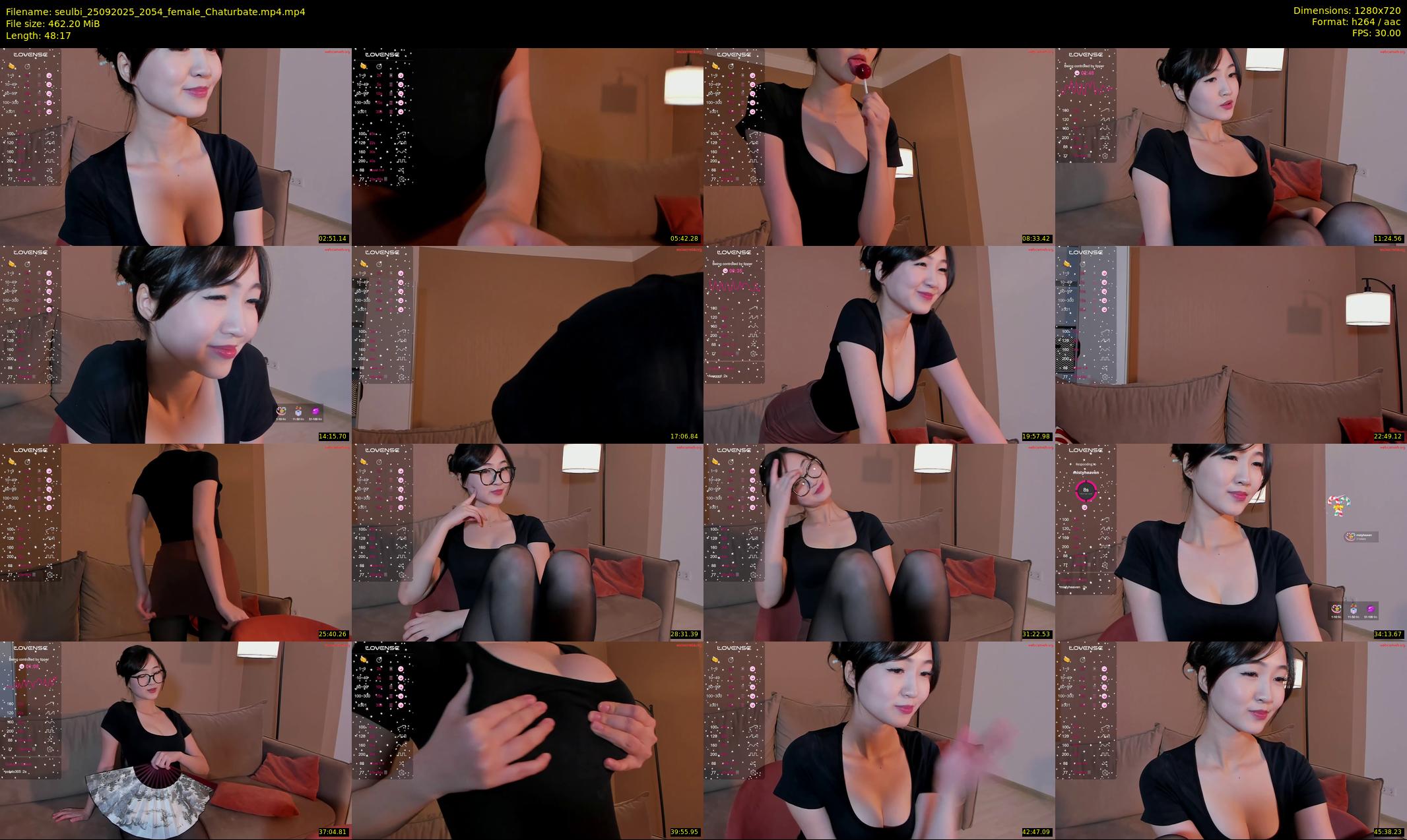 seulbi — 49 minute Chaturbate female cam show recording, 720p, Sep 25, 2025