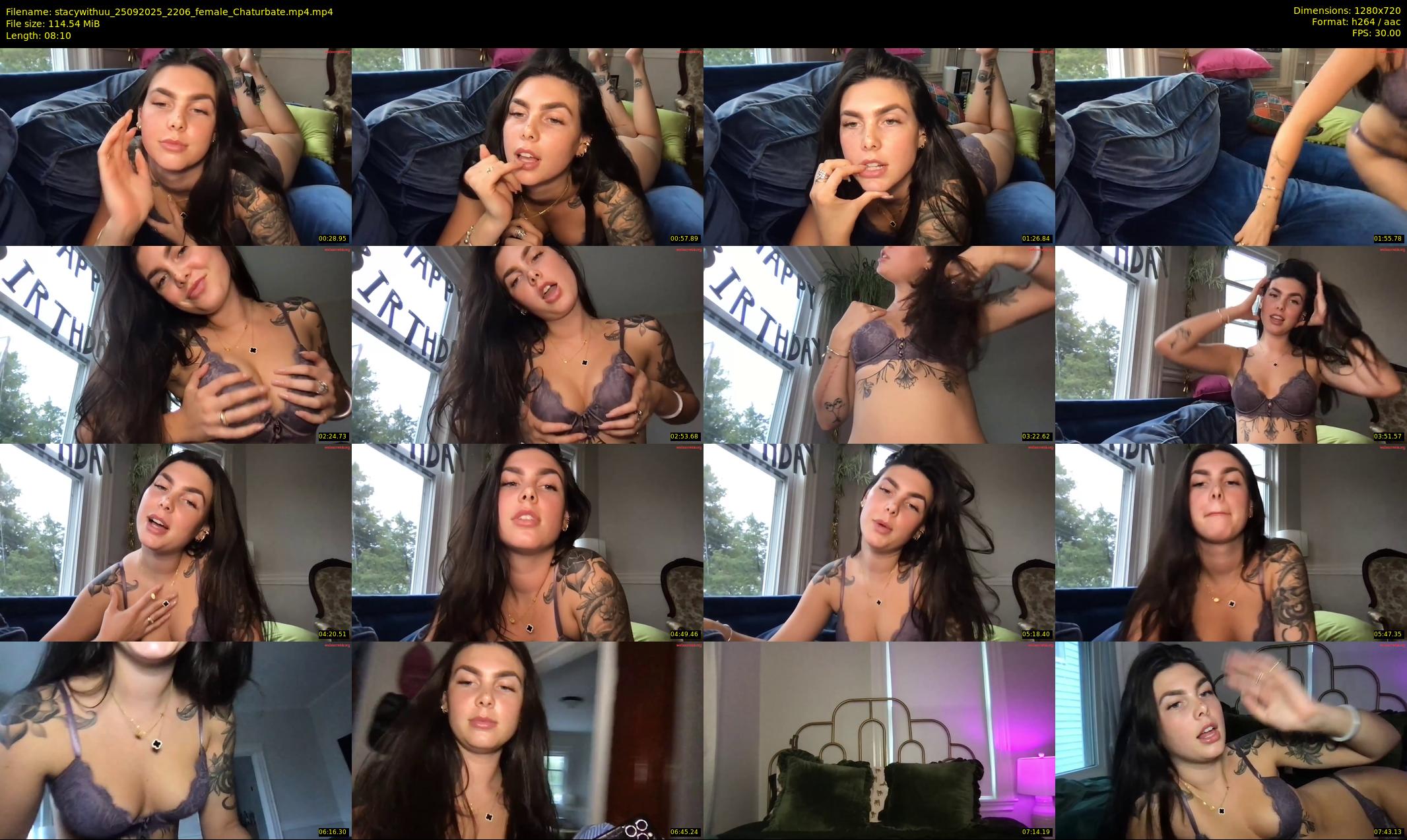 stacywithuu — 9 minute Chaturbate female cam show recording, 720p, Sep 25, 2025
