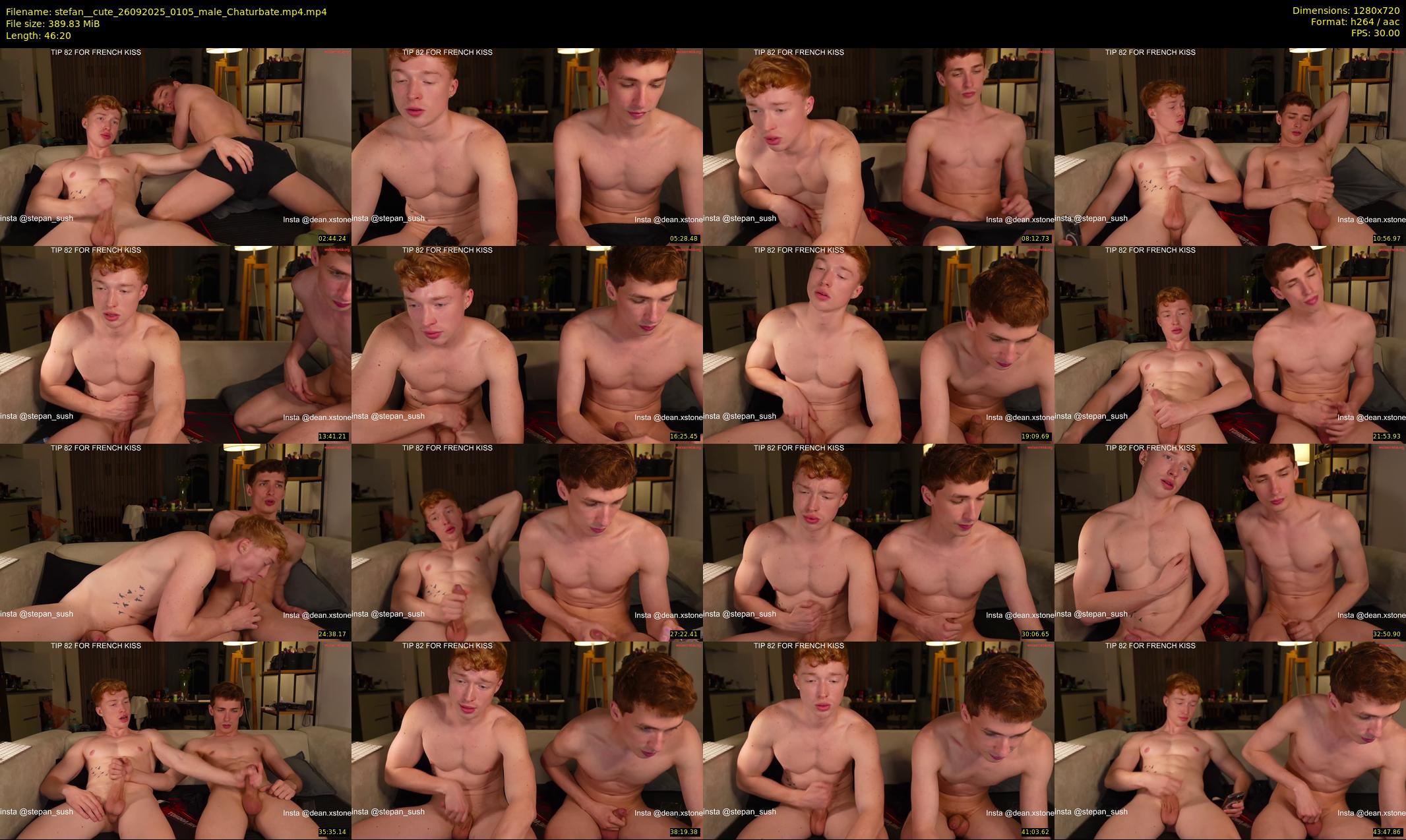 stefan__cute — 47 minute Chaturbate male cam show recording, 720p, Sep 26, 2025