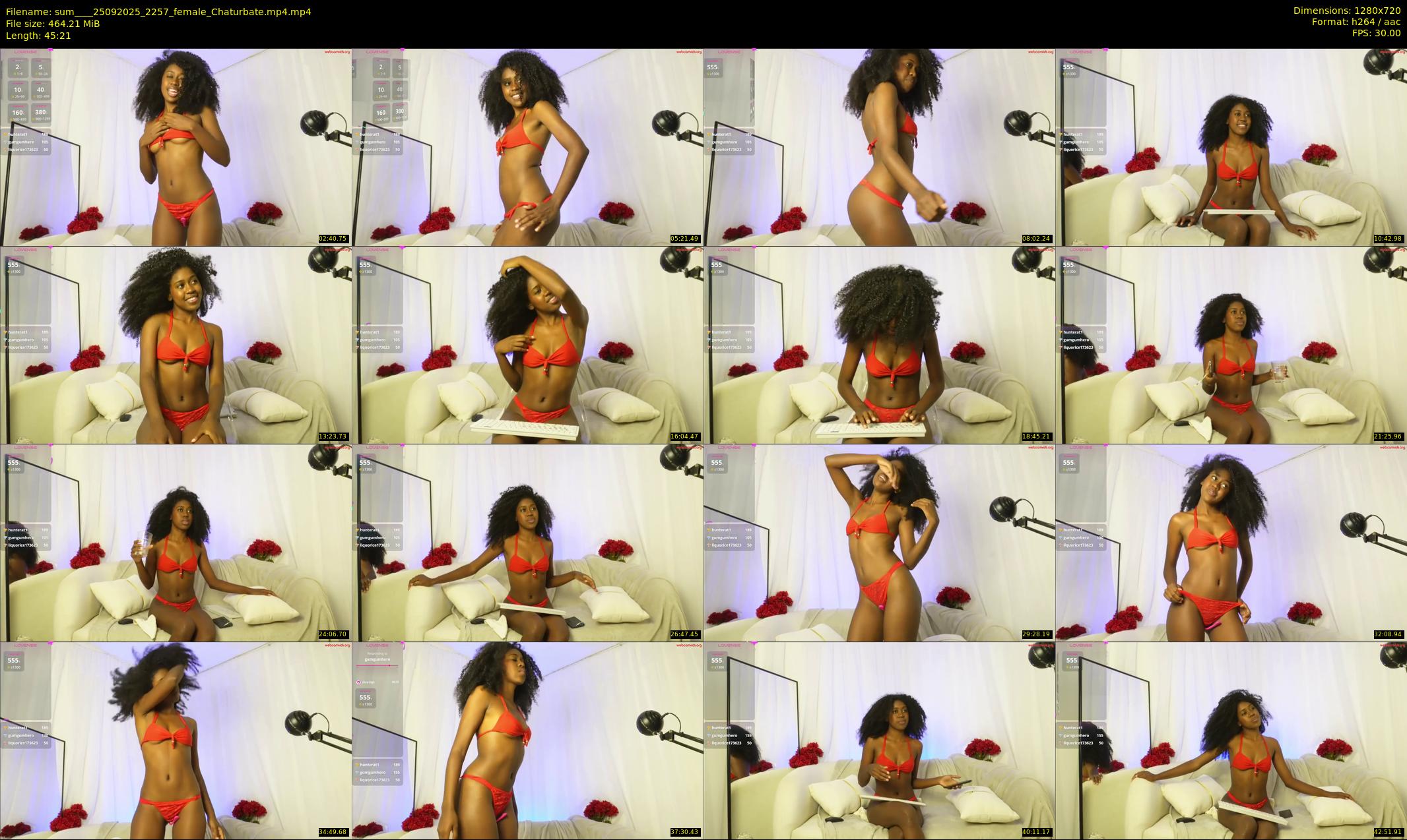 sum___ — 46 minute Chaturbate female cam show recording, 720p, Sep 25, 2025