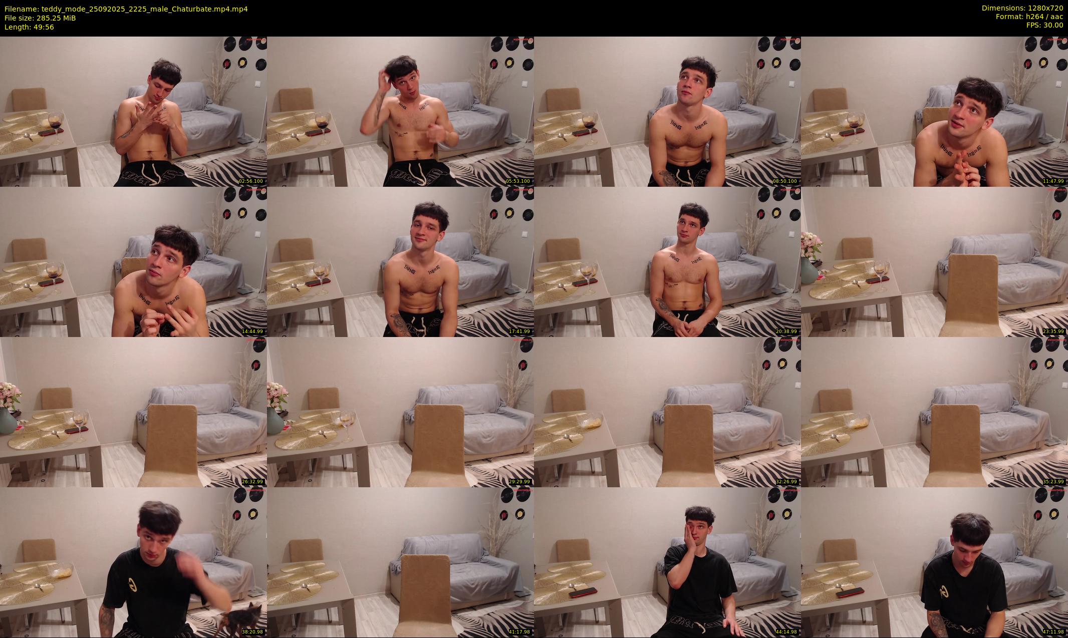 teddy_mode — 50 minute Chaturbate couple cam show recording, 720p, Sep 25, 2025