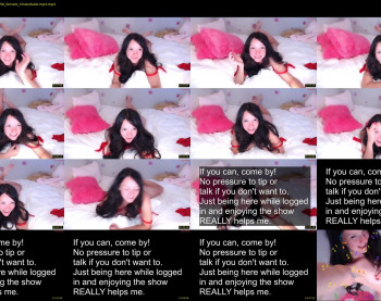 ticketshow — 17 minute Chaturbate female cam show recording, 720p, Sep 26, 2025