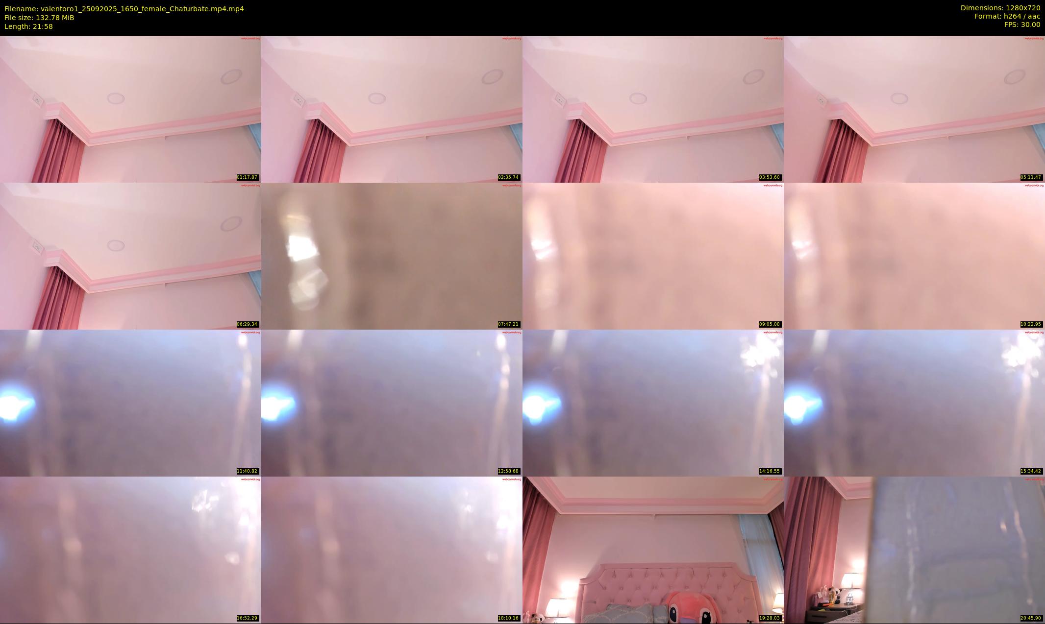 valentoro1 — 22 minute Chaturbate female cam show recording, 720p, Sep 25, 2025