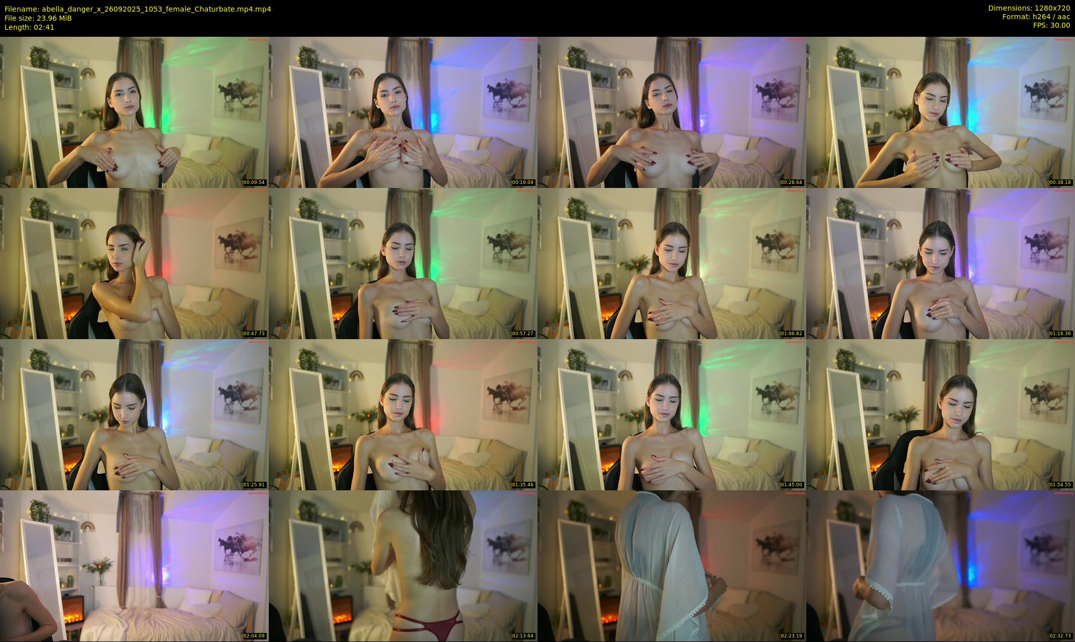 abella_danger_x — 3 minute Chaturbate female cam show recording, 720p, Sep 26, 2025
