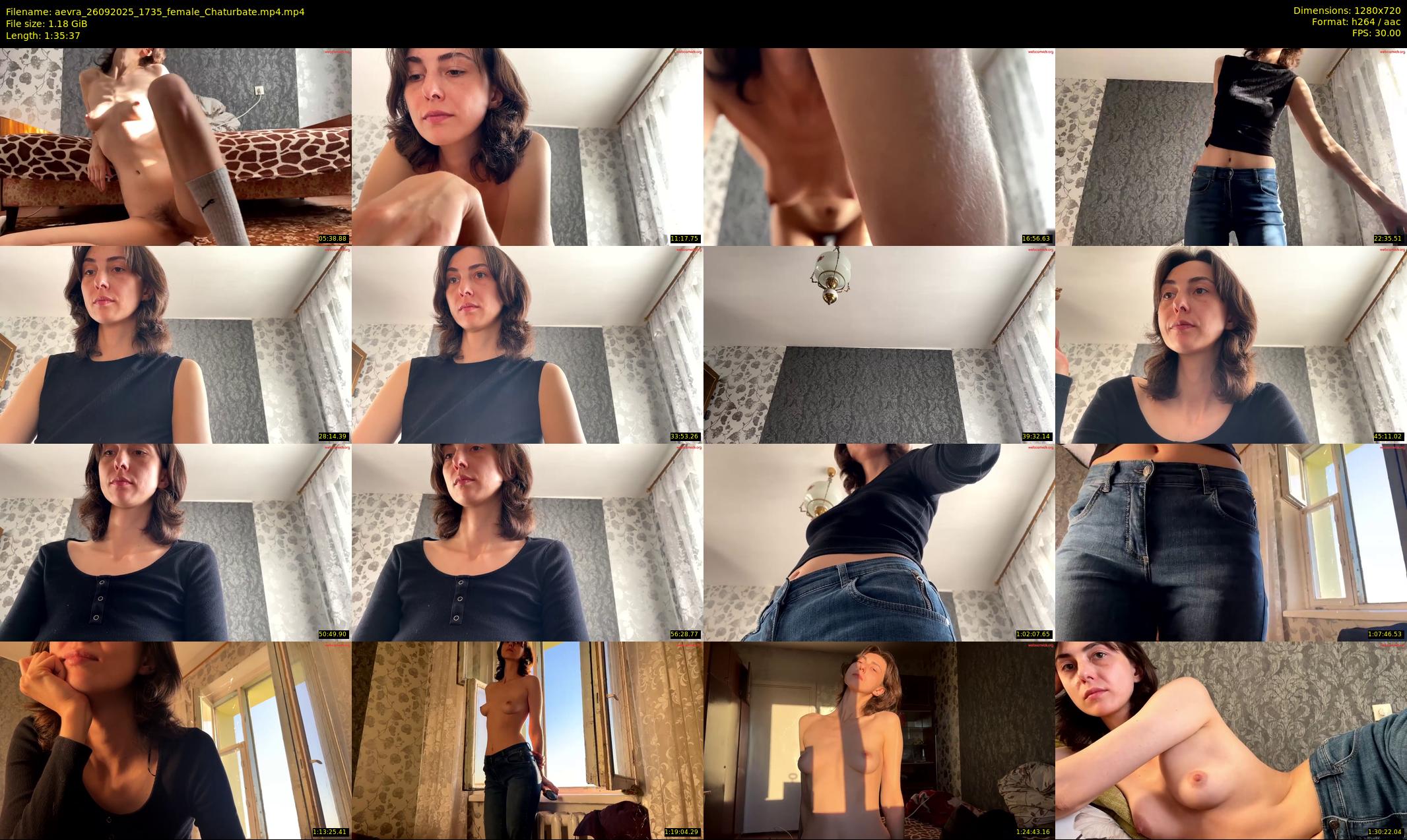 aevra — 96 minute Chaturbate female cam show recording, 720p, Sep 26, 2025