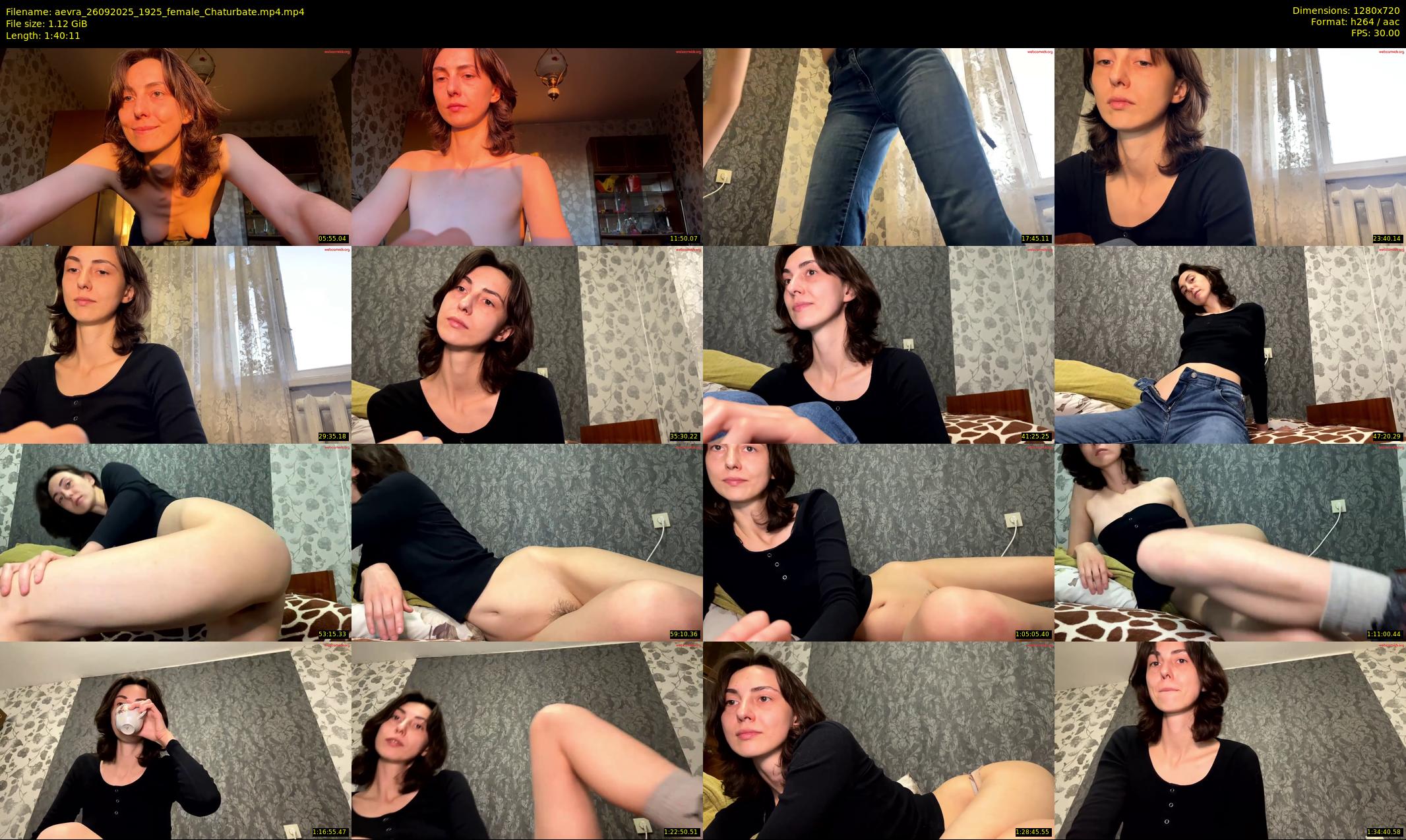 aevra — 101 minute Chaturbate female cam show recording, 720p, Sep 26, 2025