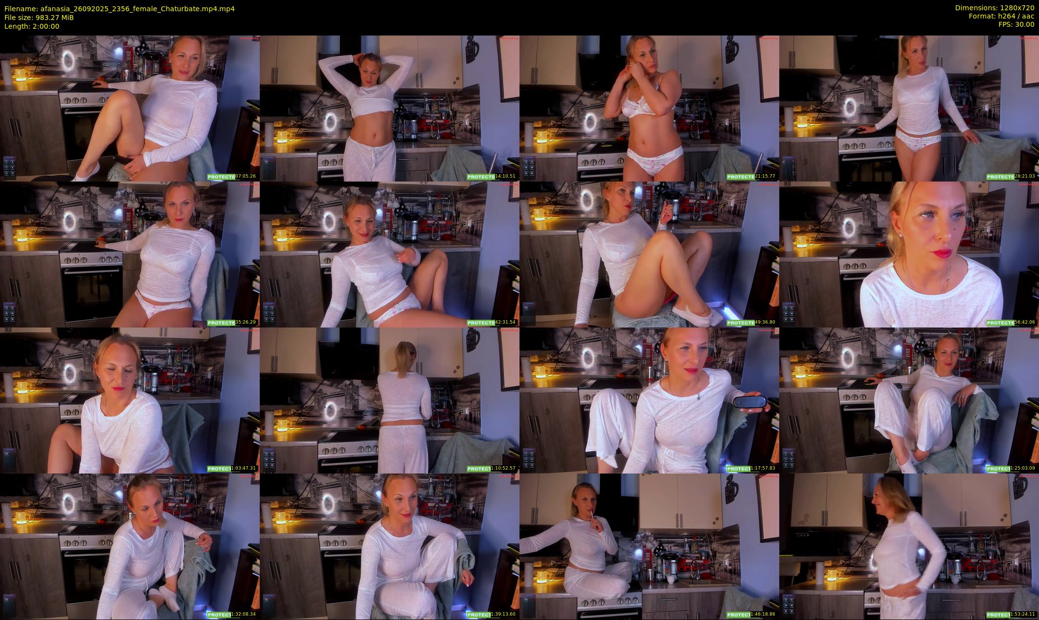 afanasia — 120 minute Chaturbate female cam show recording, 720p, Sep 26, 2025