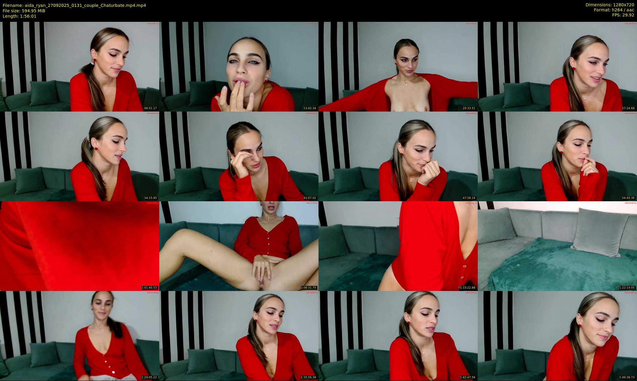 aida_ryan — 117 minute Chaturbate couple cam show recording, 720p, Sep 27, 2025