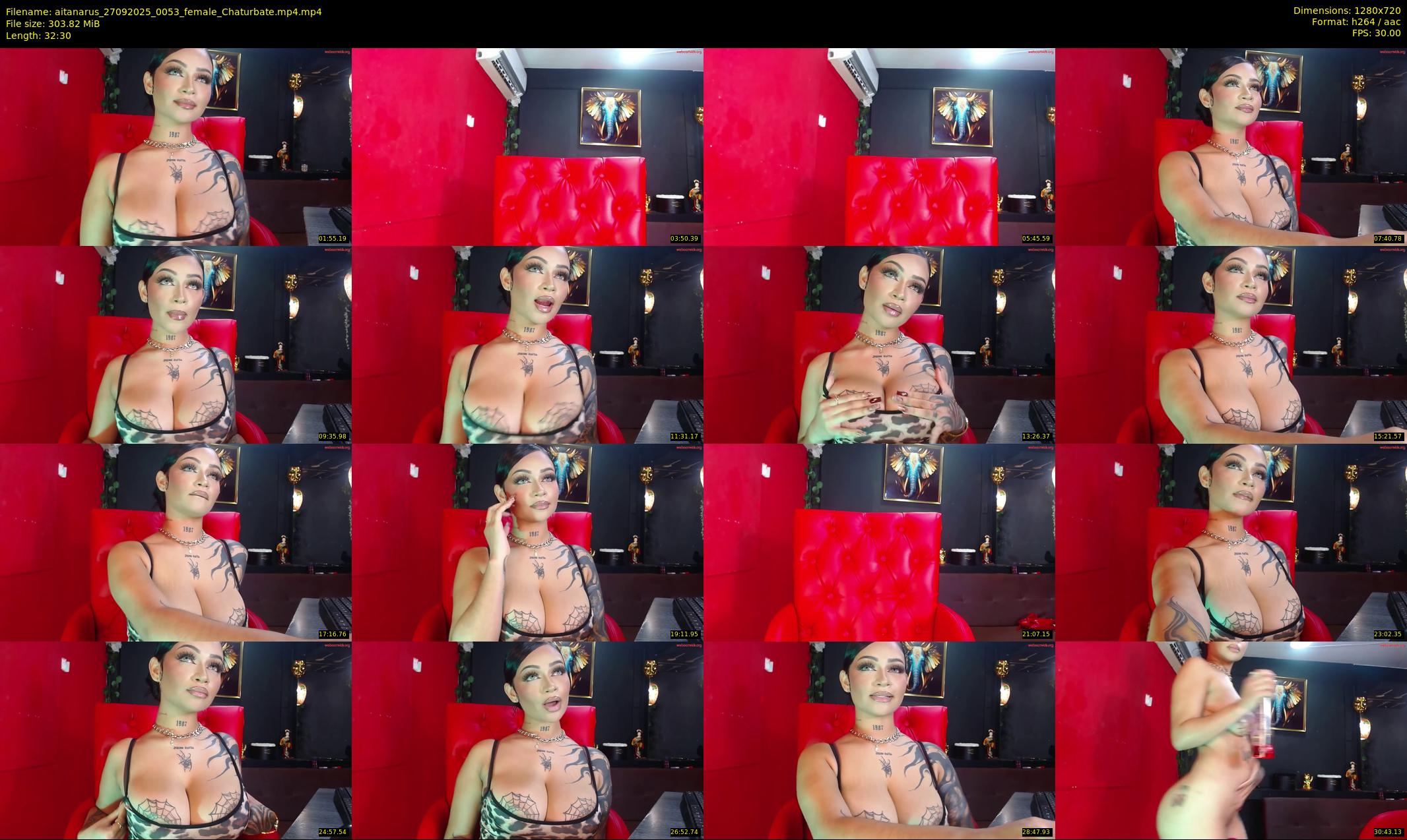 aitanarus — 33 minute Chaturbate female cam show recording, 720p, Sep 27, 2025