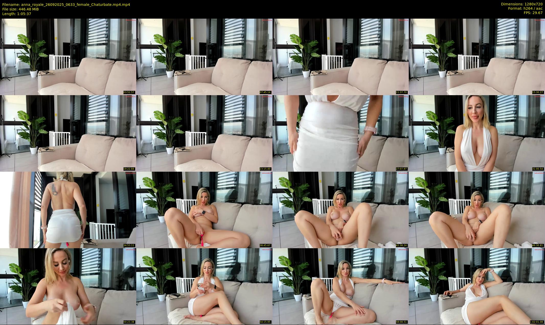 anna_royale — 66 minute Chaturbate female cam show recording, 720p, Sep 26, 2025